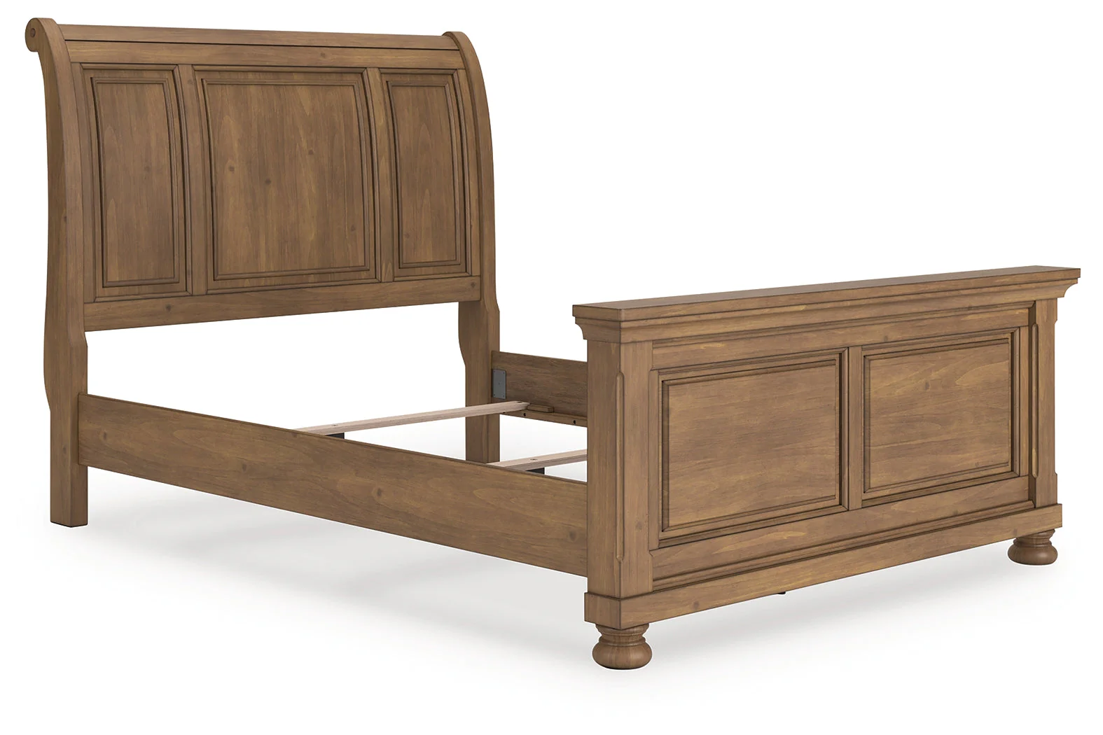 Feddinger Medium Brown Queen Sleigh Bed - Image 2