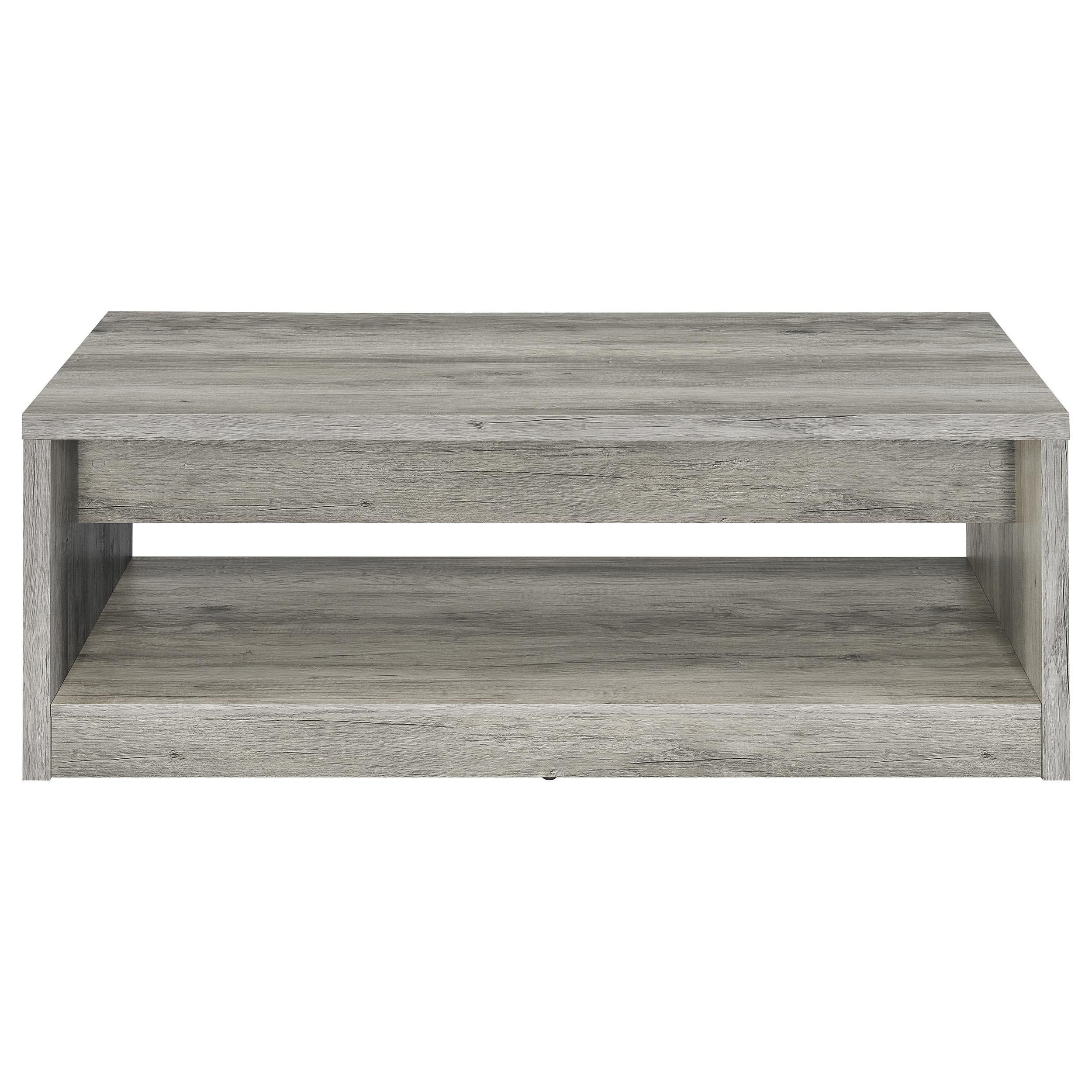 Felix Gray Driftwood 3-Piece Coffee and End Table Set - Image 12