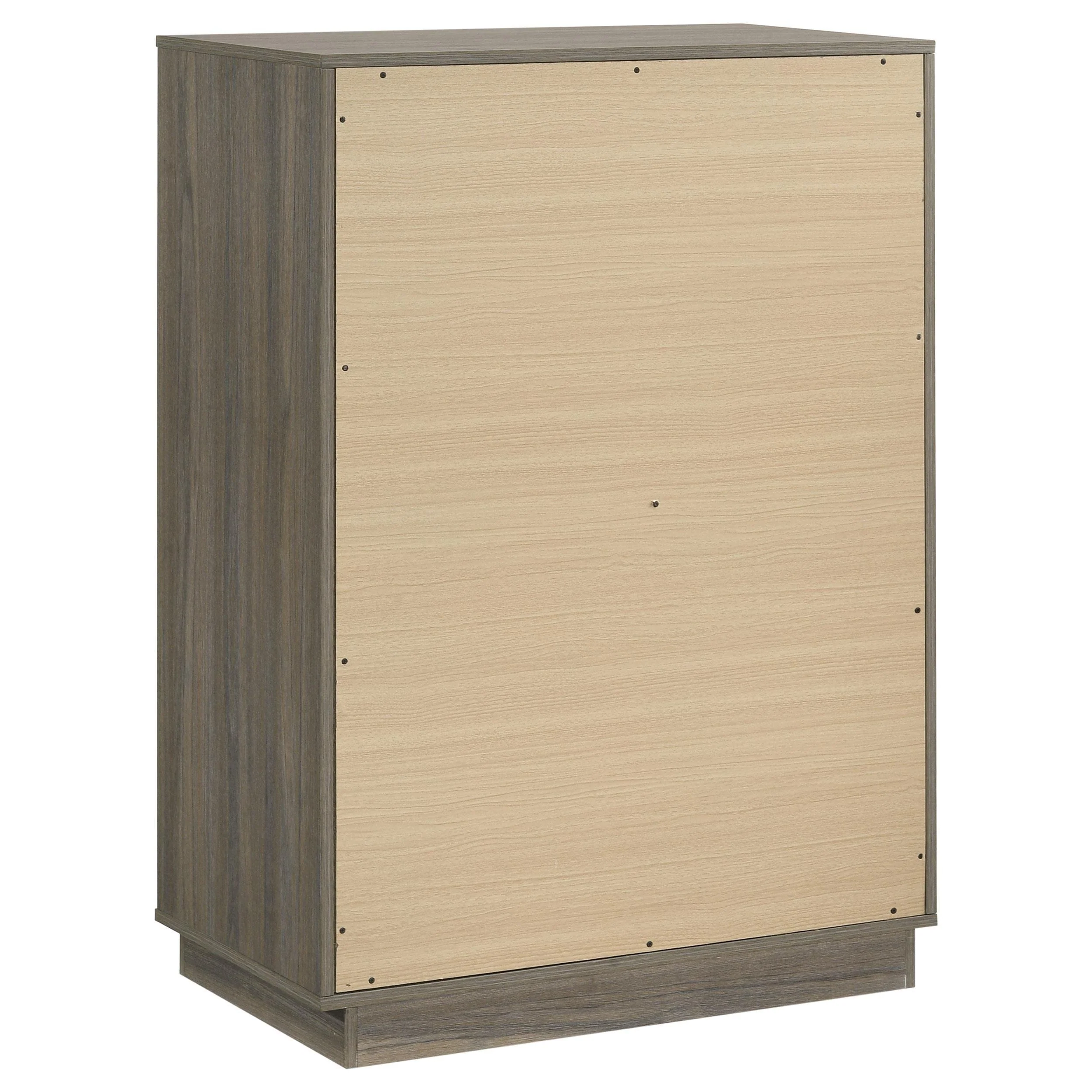 Fenwick 4-drawer Chest of Drawers Grey Oak - Image 5