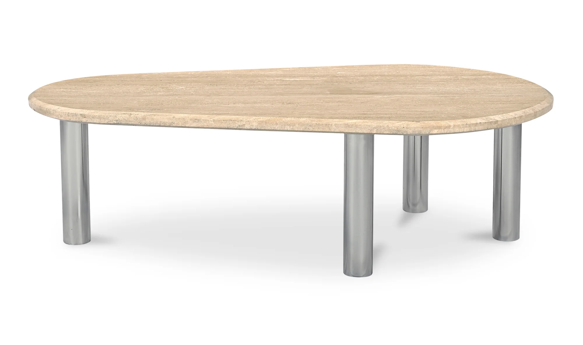 Fia Coffee Table - Beige Travertine - Image 5