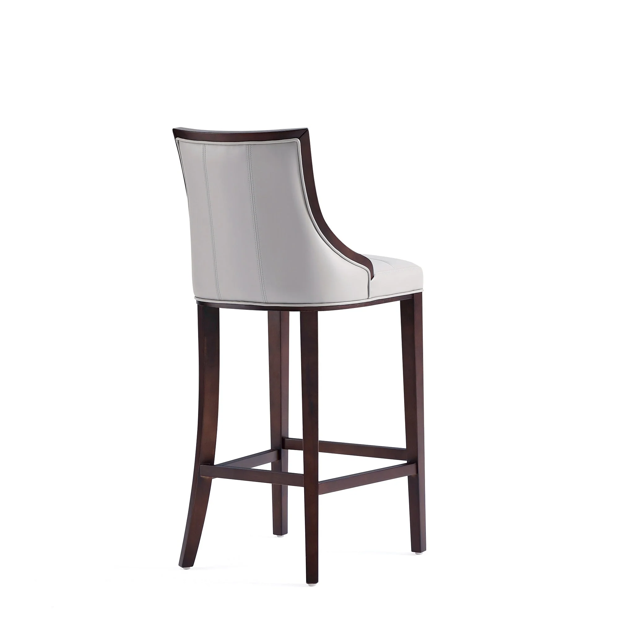 Fifth Avenue Faux Leather Barstool in Light Grey - Image 6