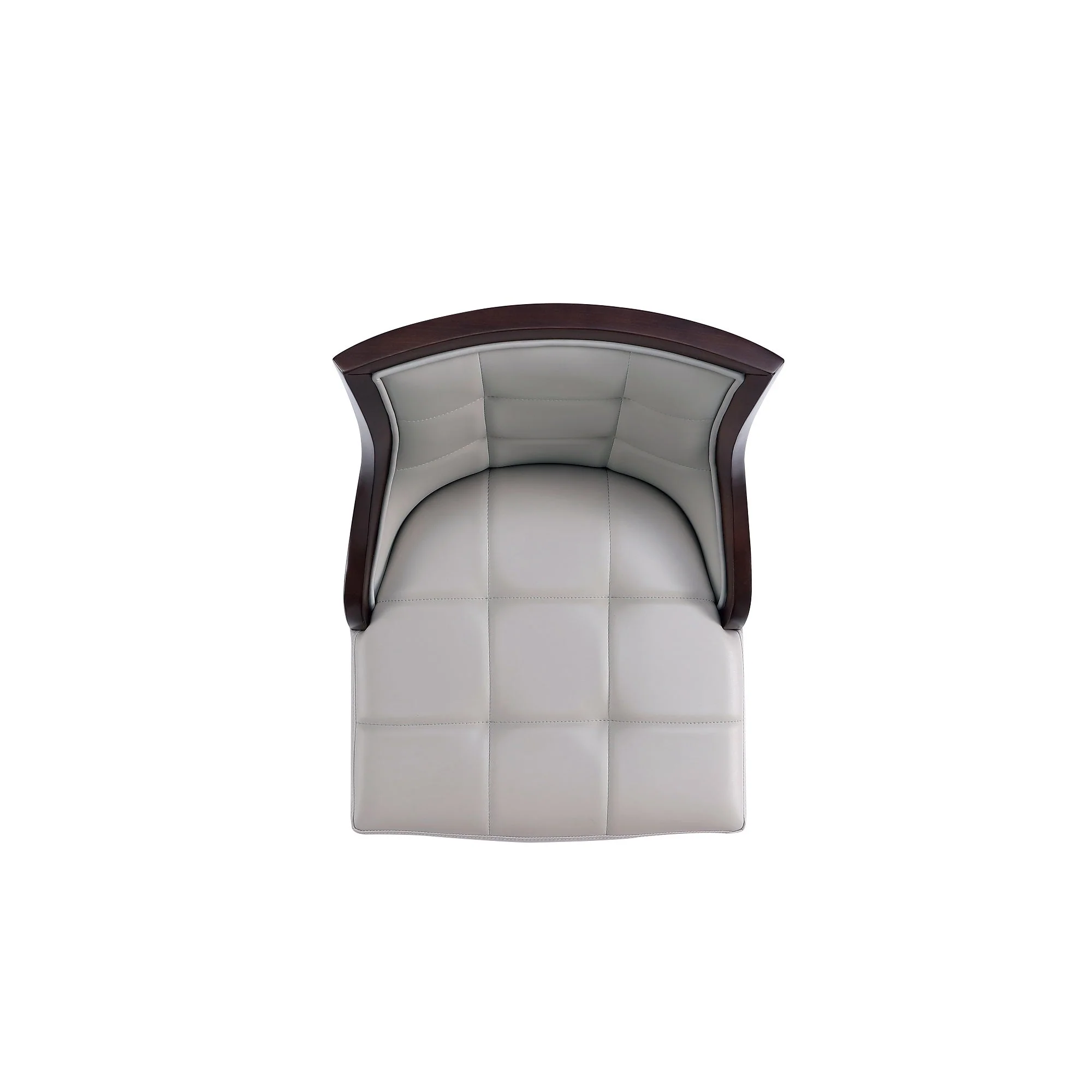 Fifth Avenue Faux Leather Barstool in Light Grey - Image 8
