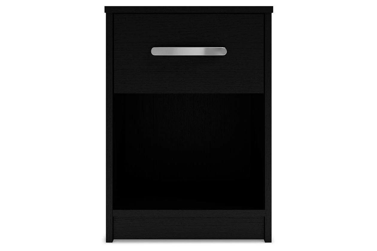 Finch Black Nightstand - Image 3
