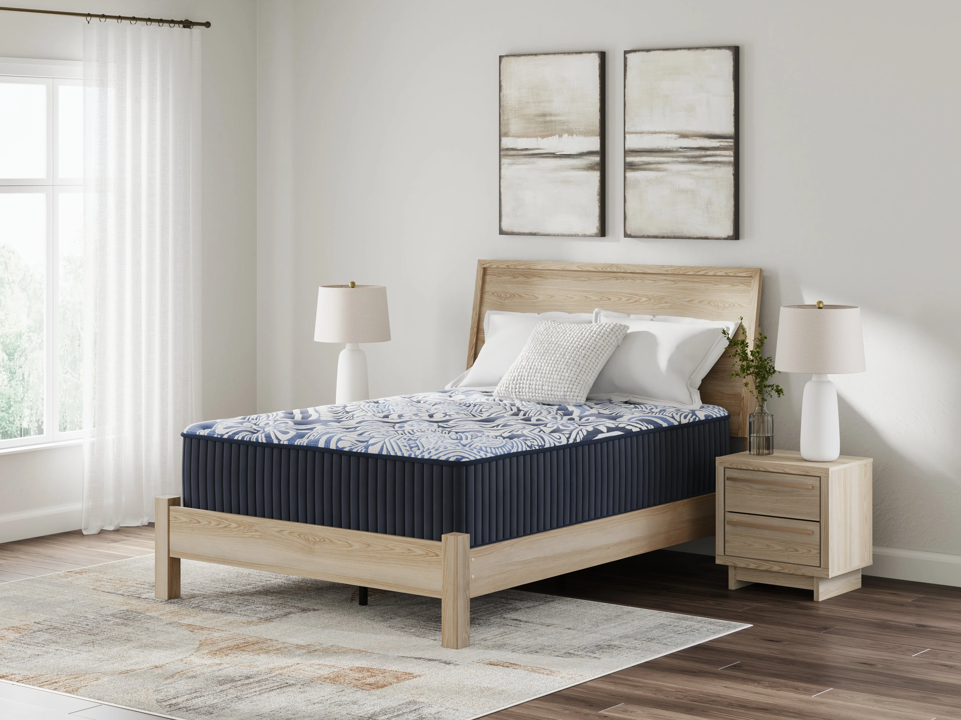 Firm Luxe 2.0 Blue Queen Mattress - Image 9