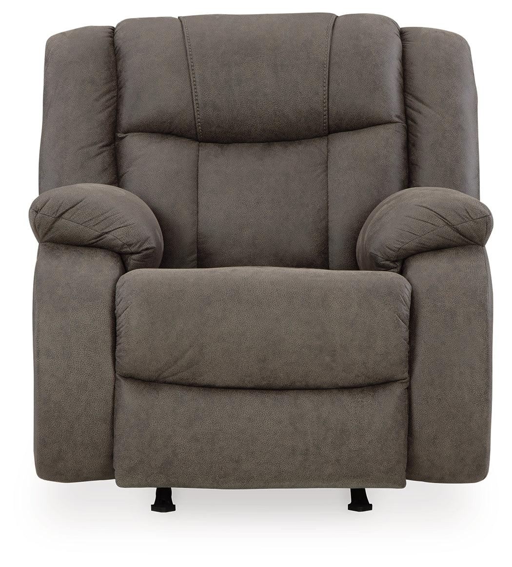 First Base Gunmetal Recliner - Image 4