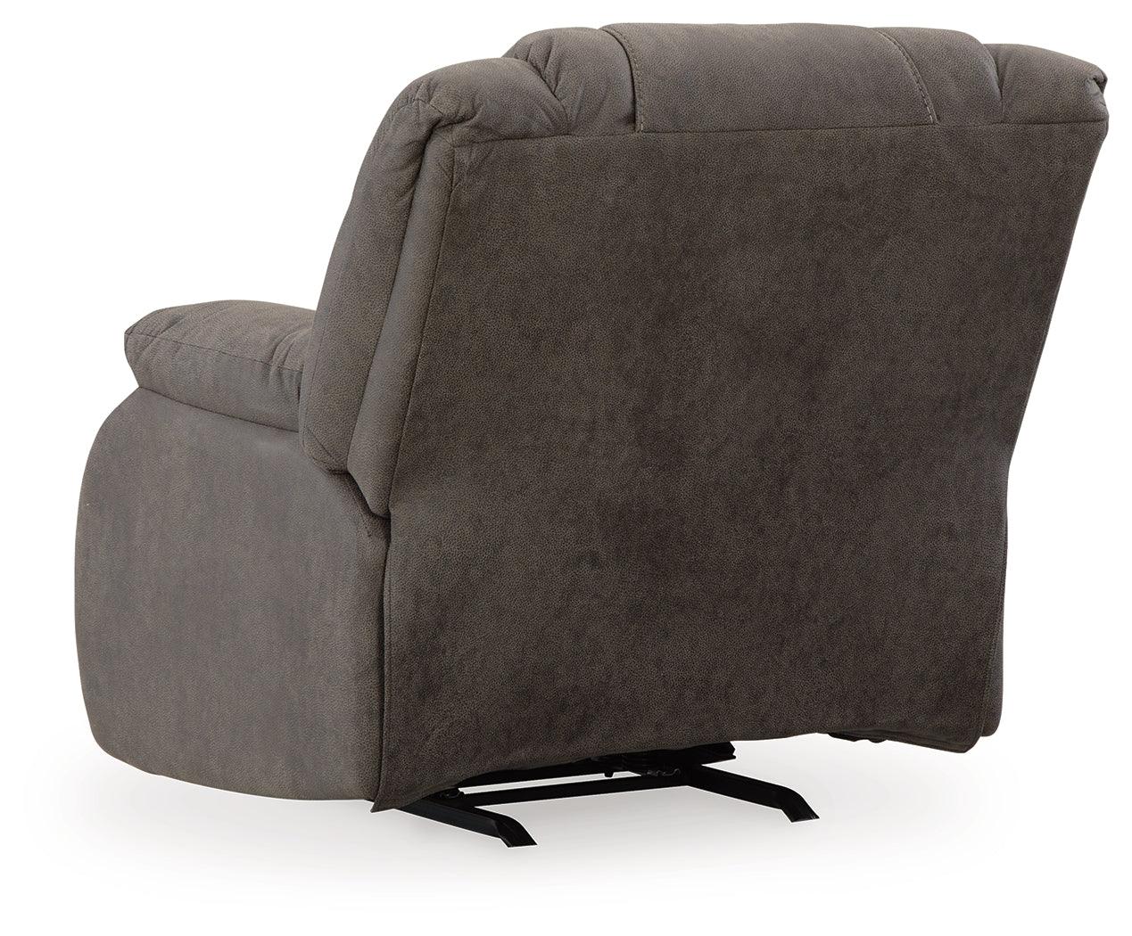 First Base Gunmetal Recliner - Image 6