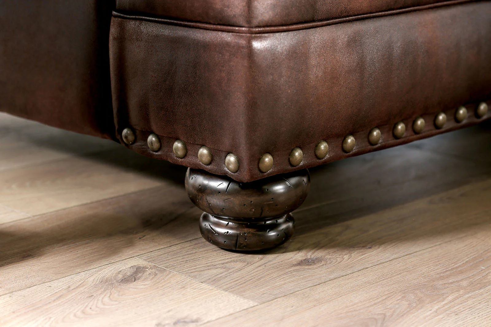 Fletcher Brown/Tan Sofa & Loveseat - Image 5