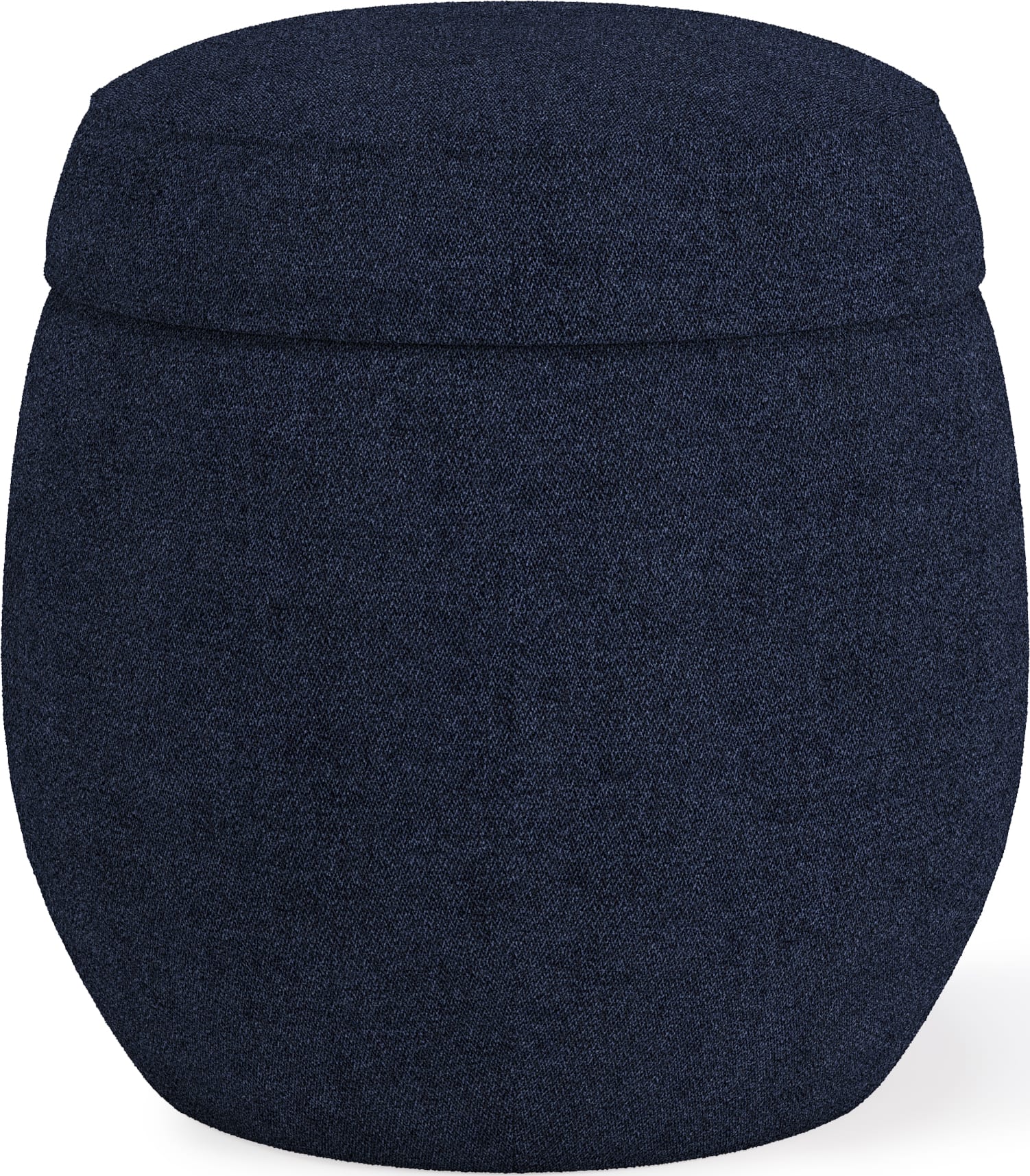 Flex Blue Jeans Upholstered Ottoman - Image 2