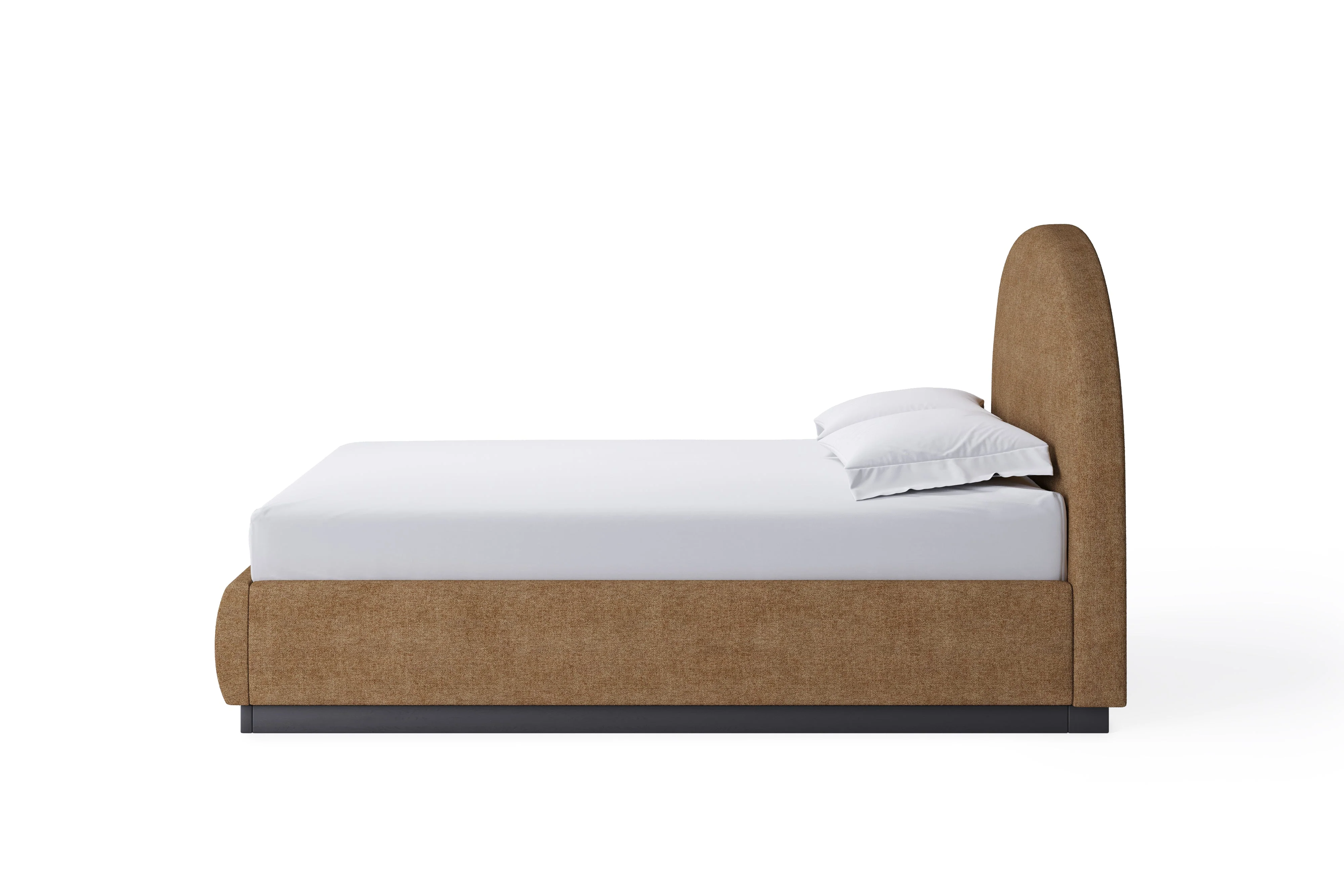 Flex California King Upholstered Bed in Porcini Chenille - Image 5