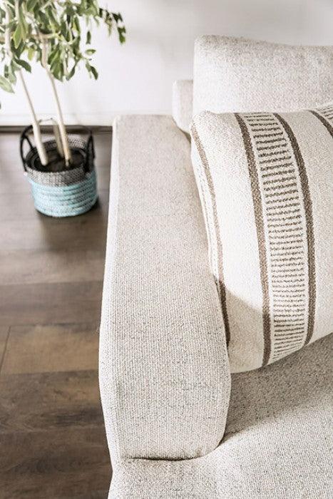 Flintshire Beige Loveseat - Image 4