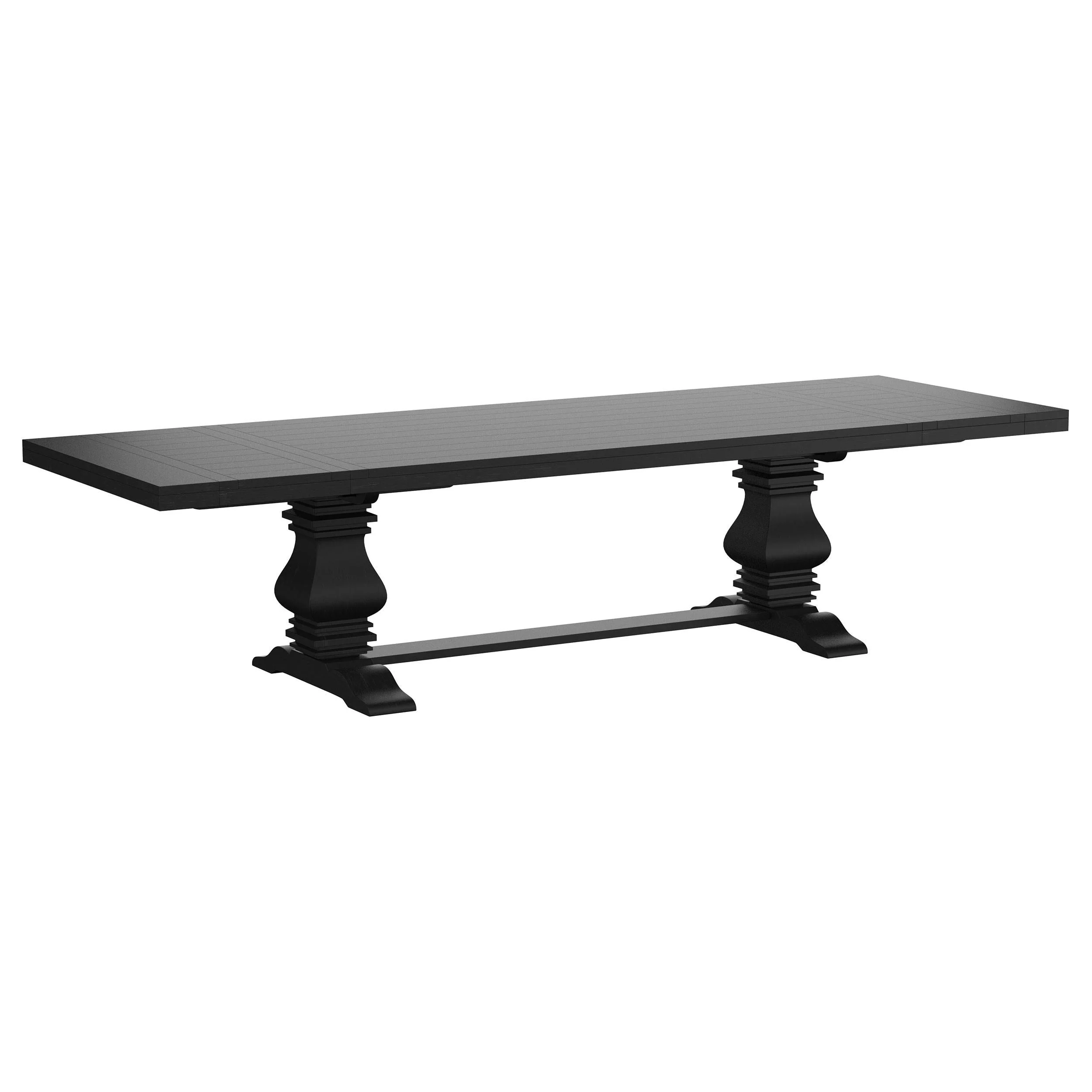 Florence Gray 9-Piece 126-inch Extension Dining Table Set - Image 2
