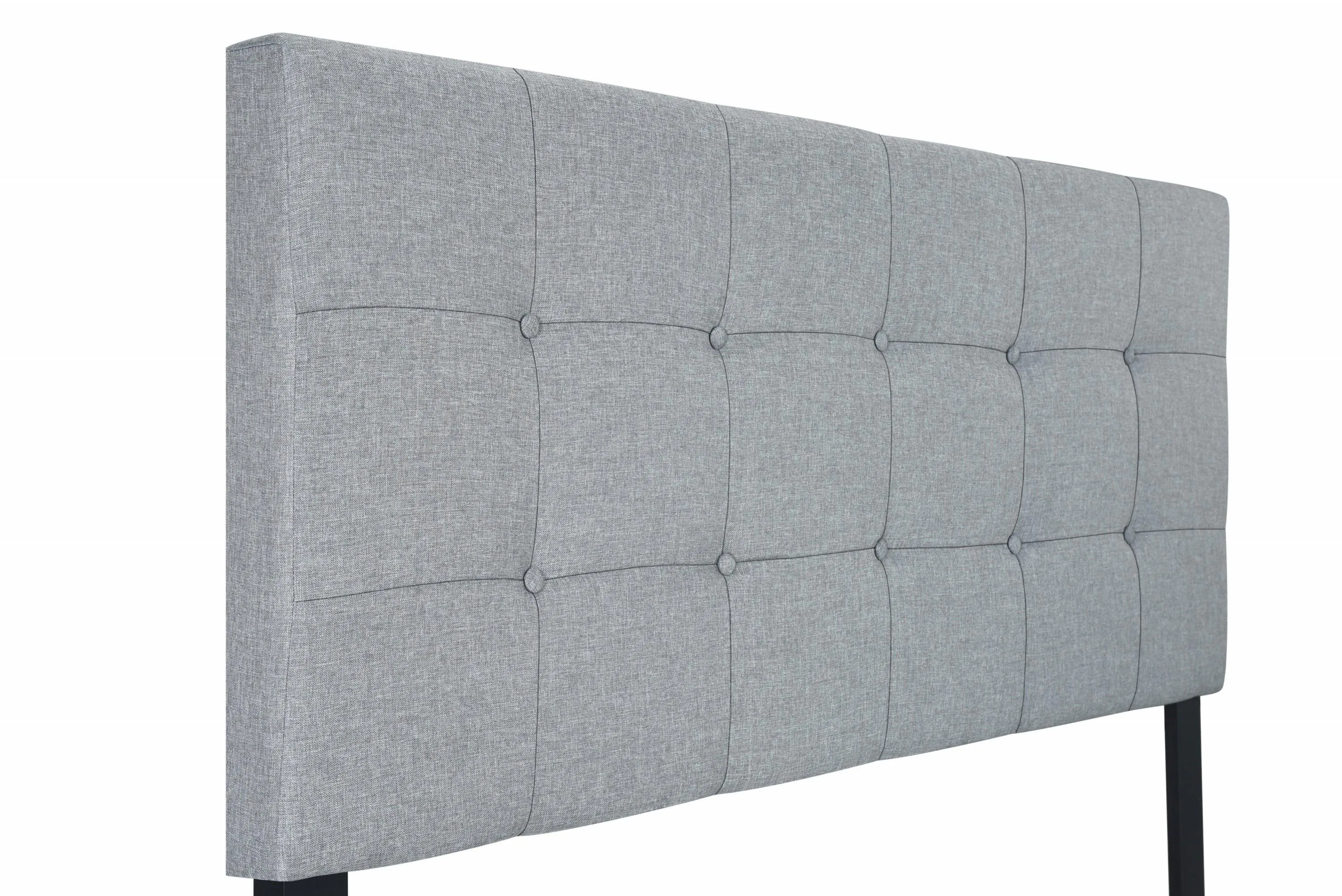 Florence Gray King Upholstered Bed - Image 5