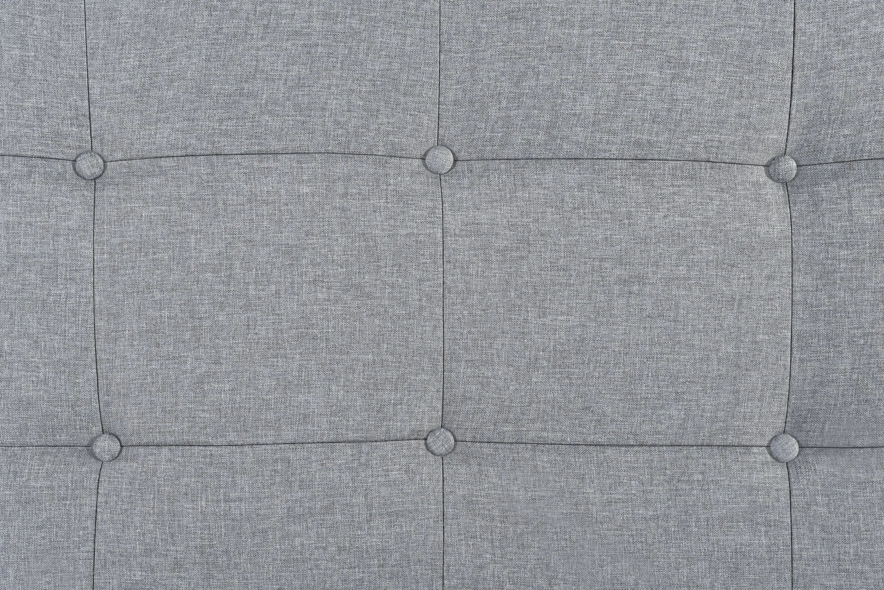 Florence Gray King Upholstered Bed - Image 6
