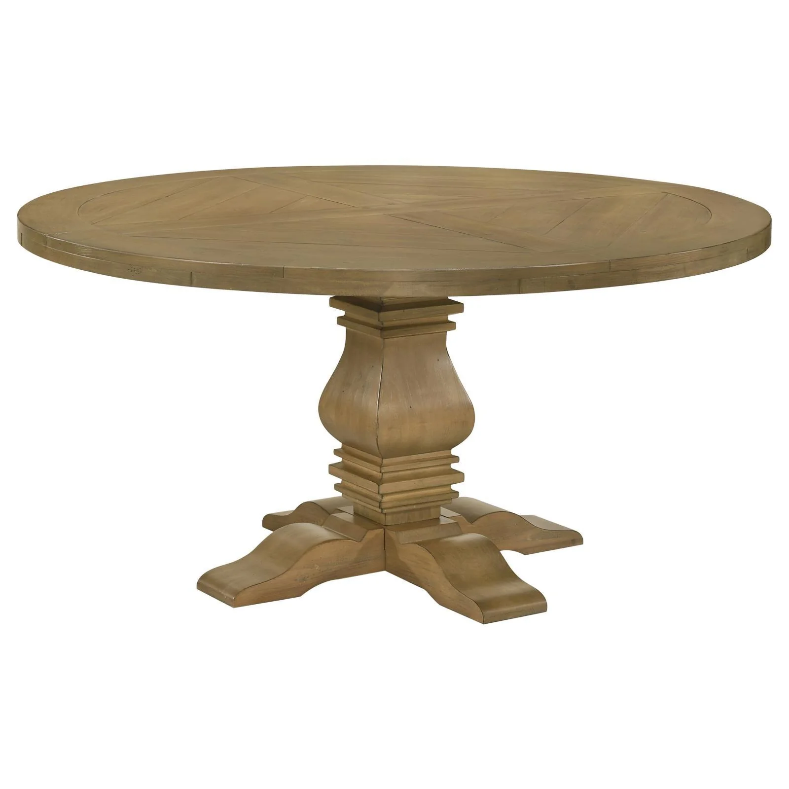 Florence Rustic Smoke/Oatmeal 7-Piece Round Dining Set - Image 2