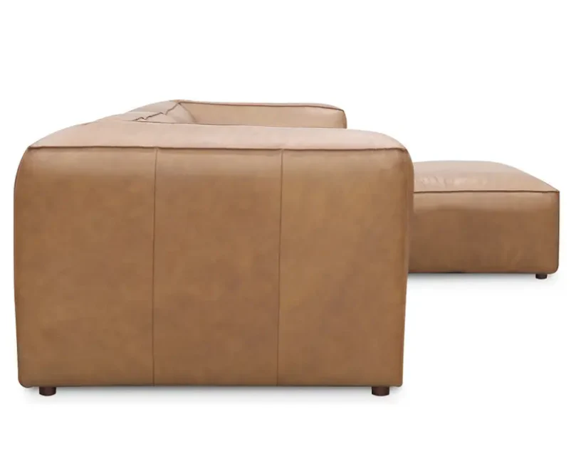 Form Lounge Modular Sectional Sonoran Tan Leather - Image 4