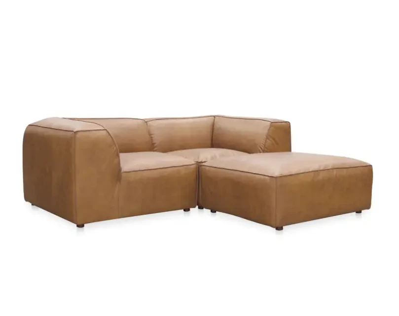 Form Nook Modular Sectional Sonoran Tan Leather - Image 2