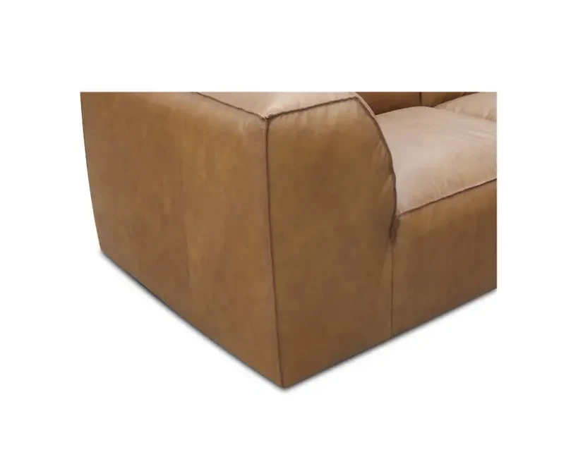 Form Nook Modular Sectional Sonoran Tan Leather - Image 5