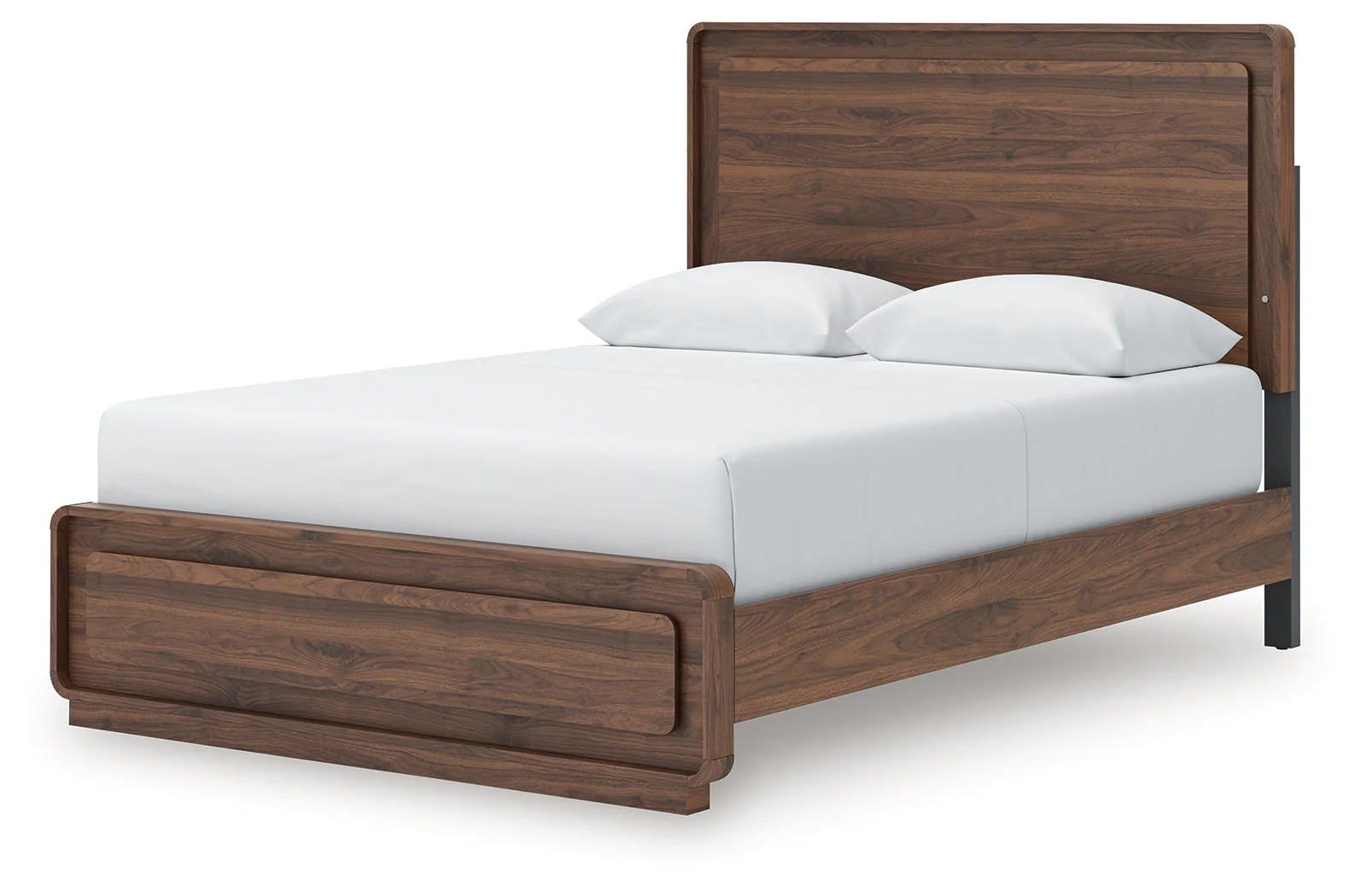 Fortlorn Walnut Brown Queen Panel Bed, Dresser, Mirror and Nightstand - Image 15