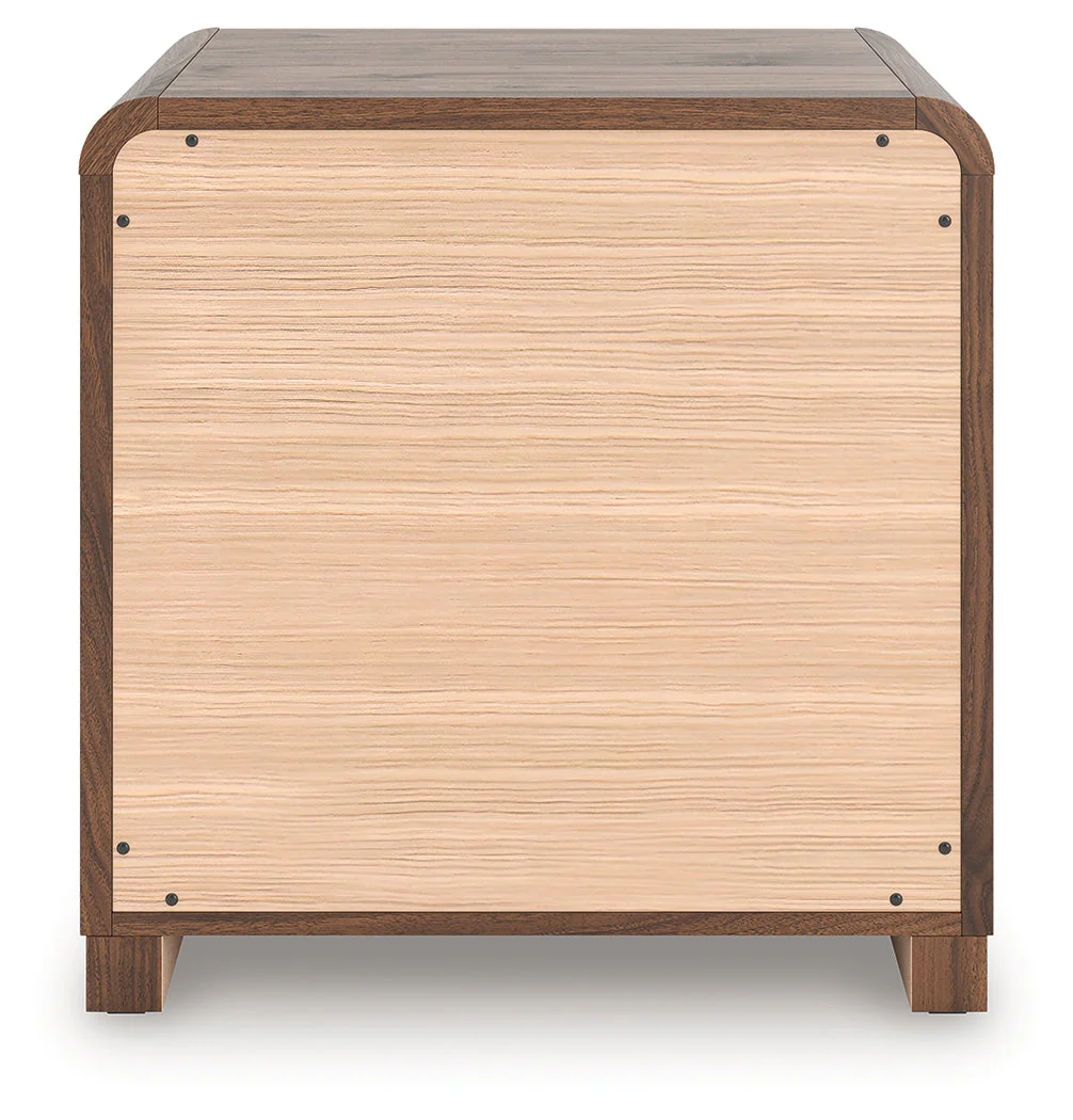 Fortlorn Walnut Brown Queen Panel Bed, Dresser, Mirror and Nightstand - Image 20