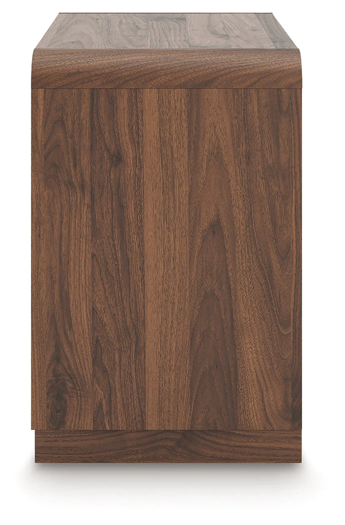 Fortlorn Walnut Brown Queen Panel Bed, Dresser, Mirror and Nightstand - Image 21