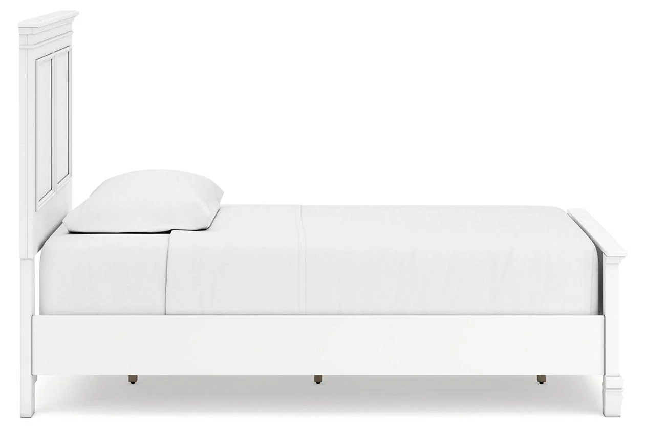 Fortman White Twin Panel Bed - Image 6