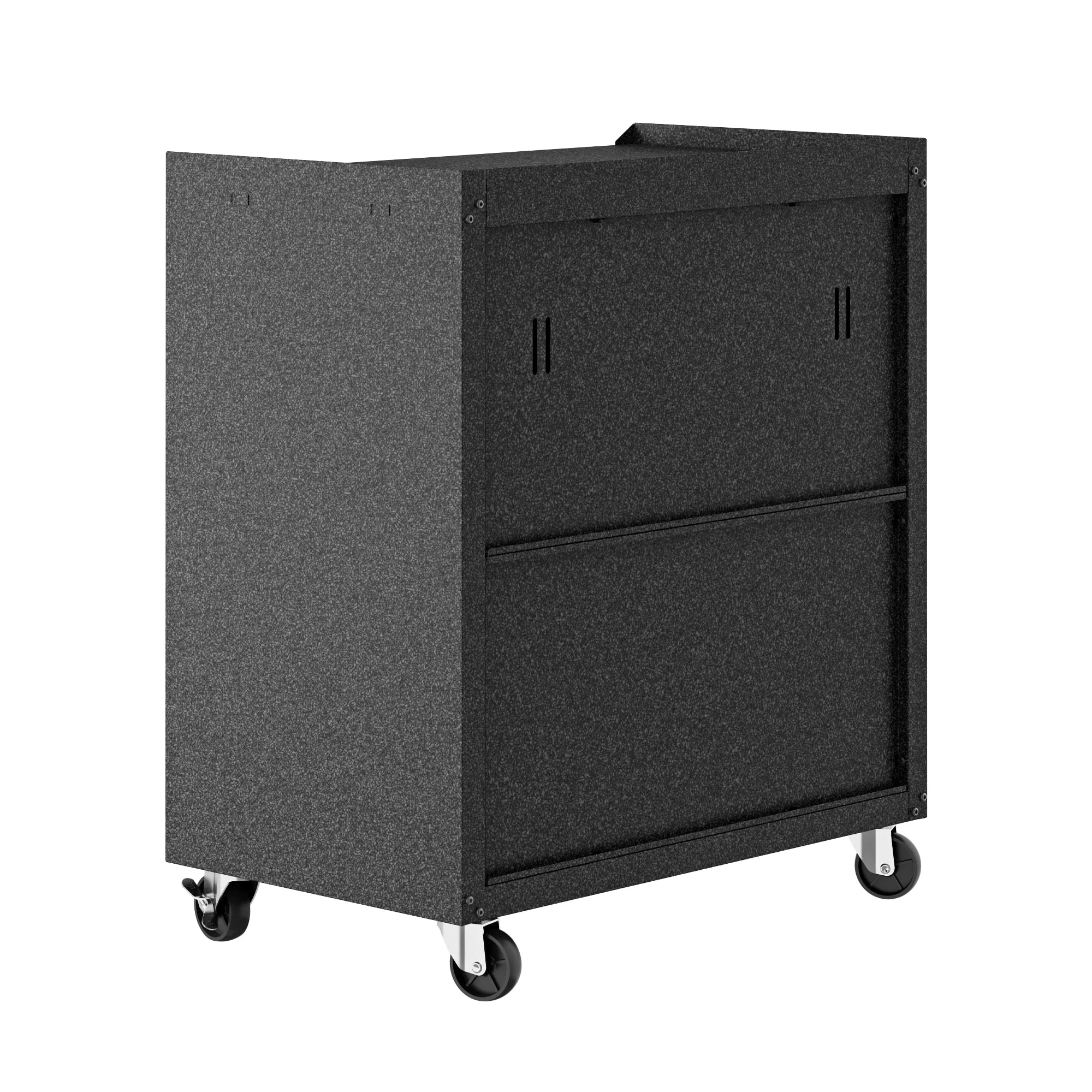 Fortress 31.5" Mobile Garage Chest with Drawers in Grey - Image 5