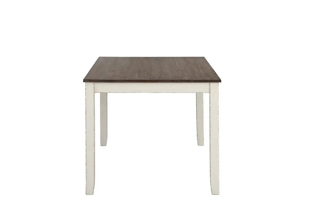 Fortress Chestnut/Vintage White 7-Piece Dining Set - Image 3