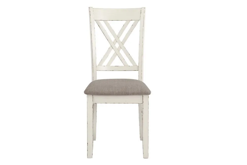 Fortress Chestnut/Vintage White 7-Piece Dining Set - Image 9
