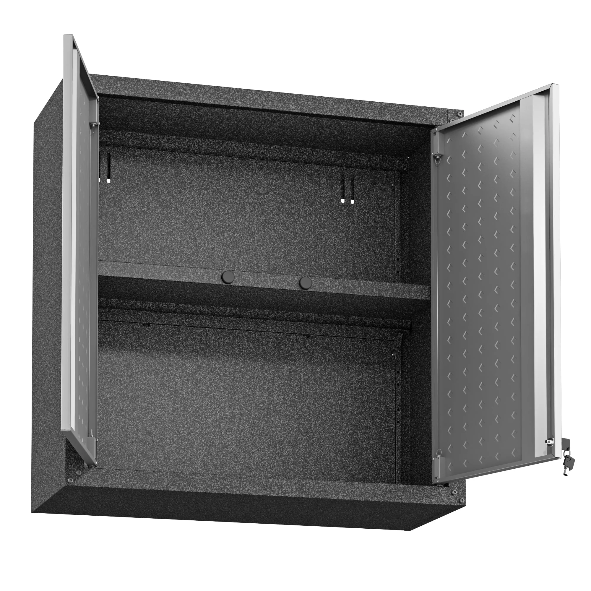 Fortress Floating Garage Cabinet in Grey - Image 10