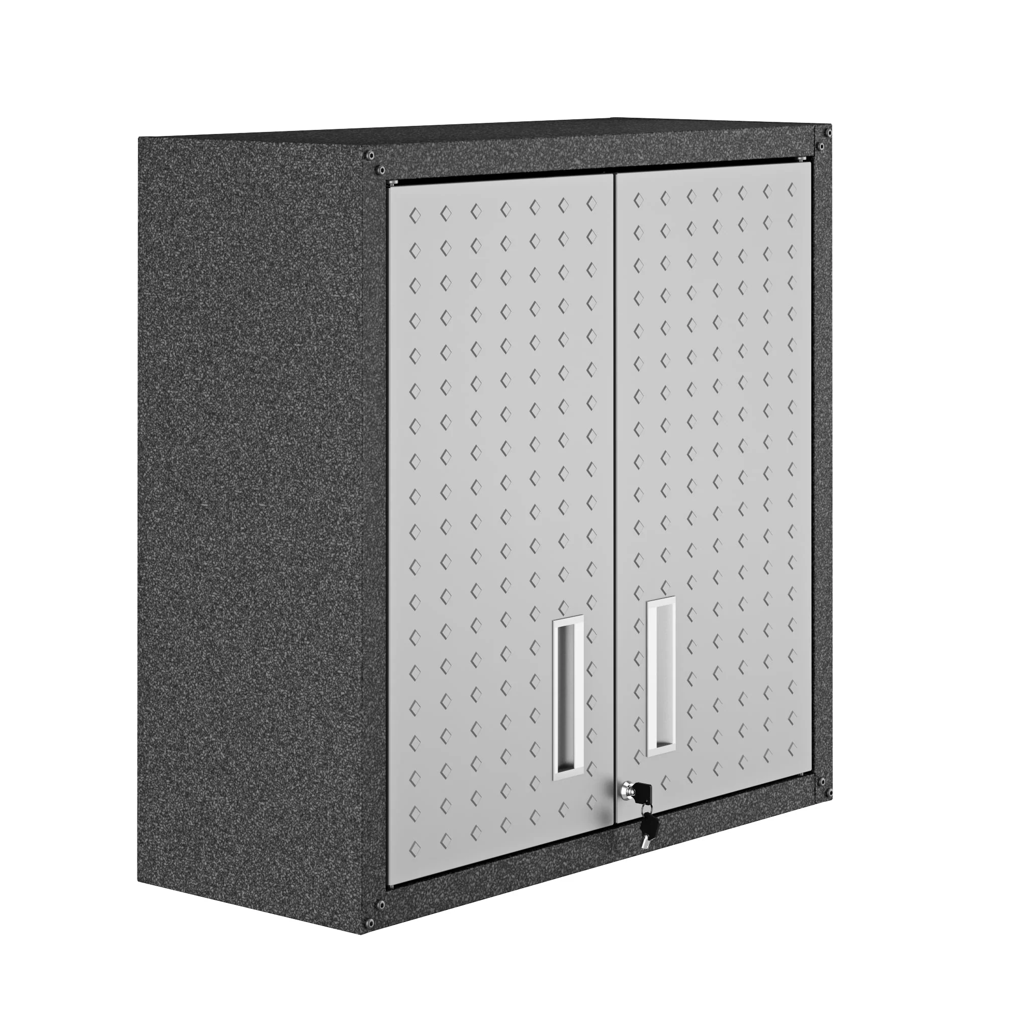 Fortress Floating Garage Cabinet in Grey (set of 2) - Image 8