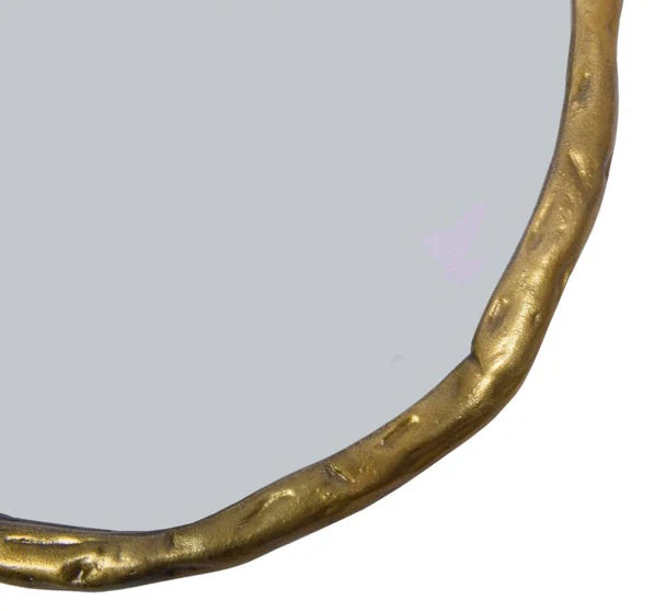 Foundry Large Mirror Gold - Image 3