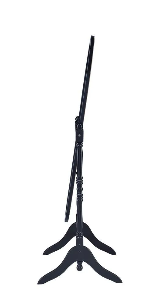 Foyet Black Oval Cheval Mirror - Image 4