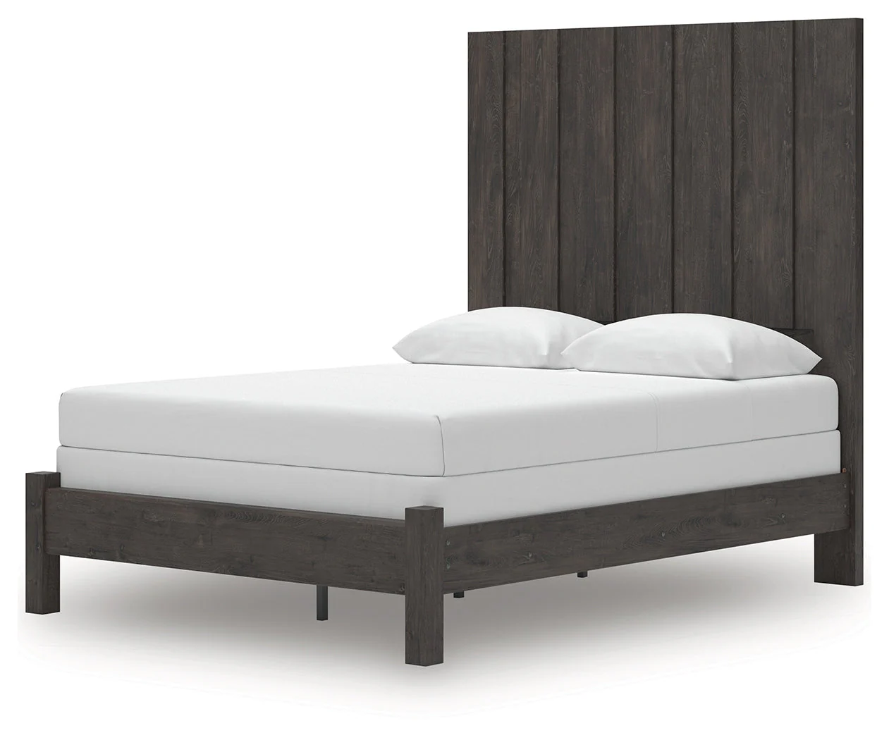 Fraluna Charcoal Queen Panel Bed - Image 2