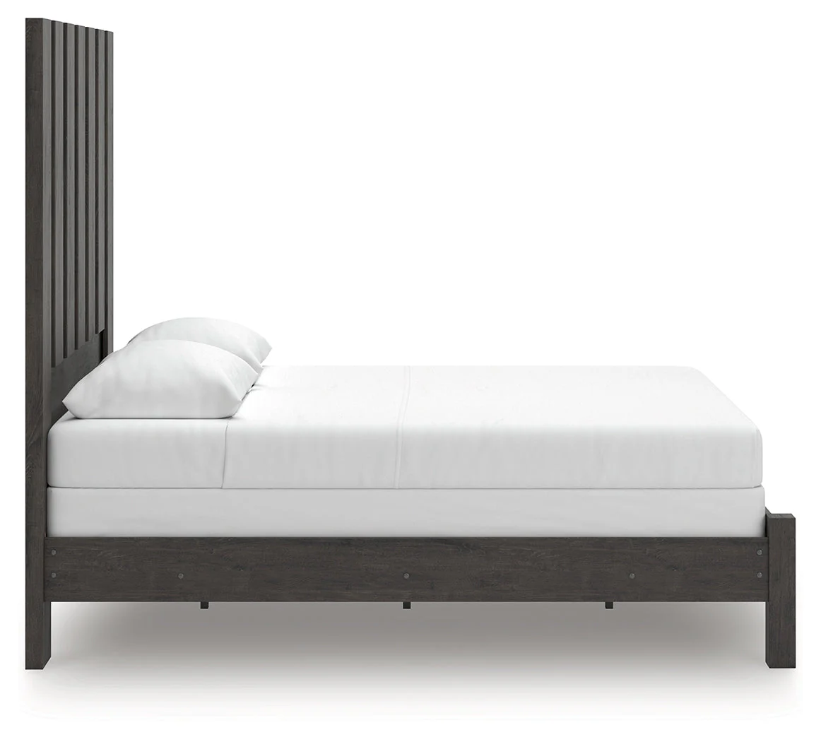 Fraluna Charcoal Queen Panel Bed - Image 7