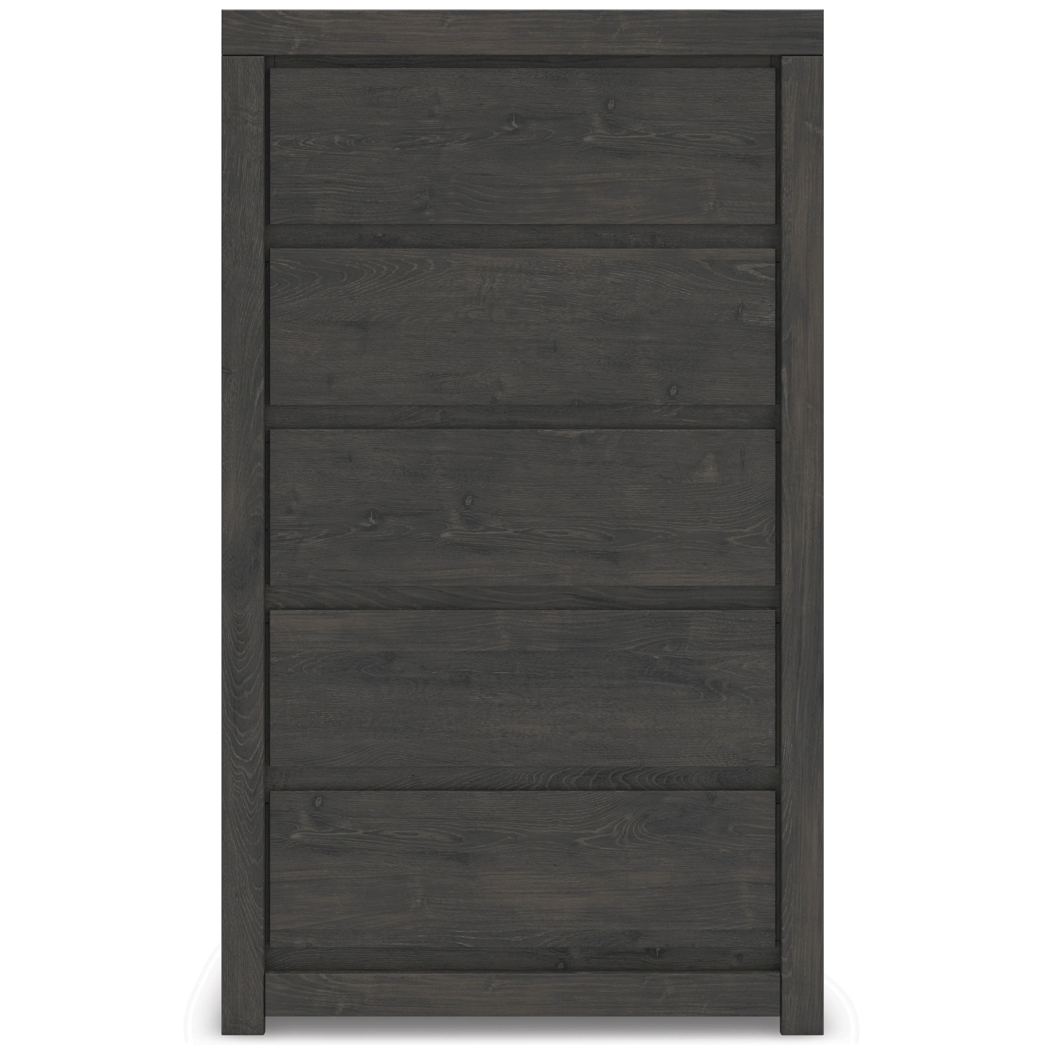 Fraluna Charcoal Storage Panel Bedroom Set with 2 Footboard Drawers - Image 9