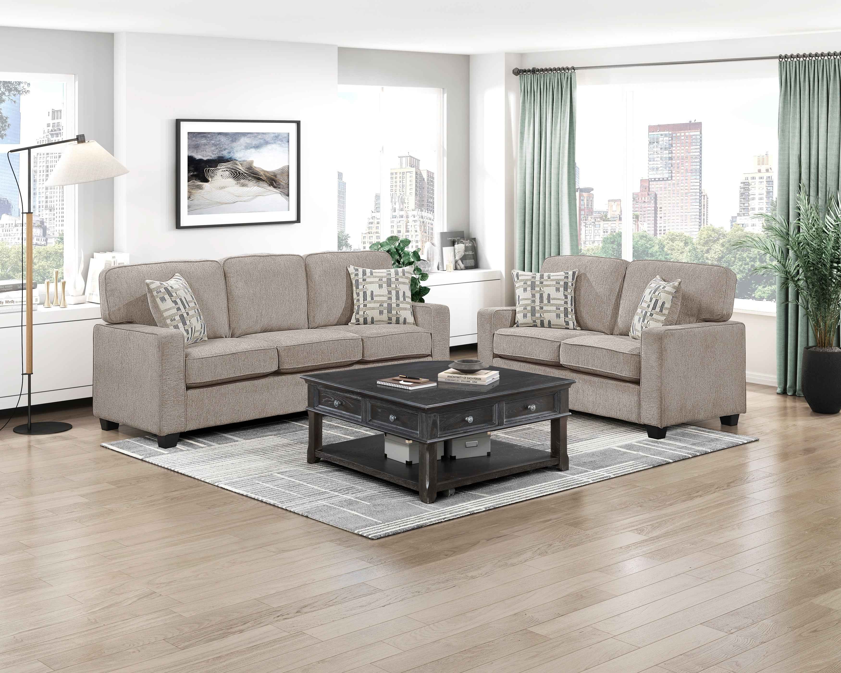 Frances Brown 3-Piece Living Room Set - Image 16