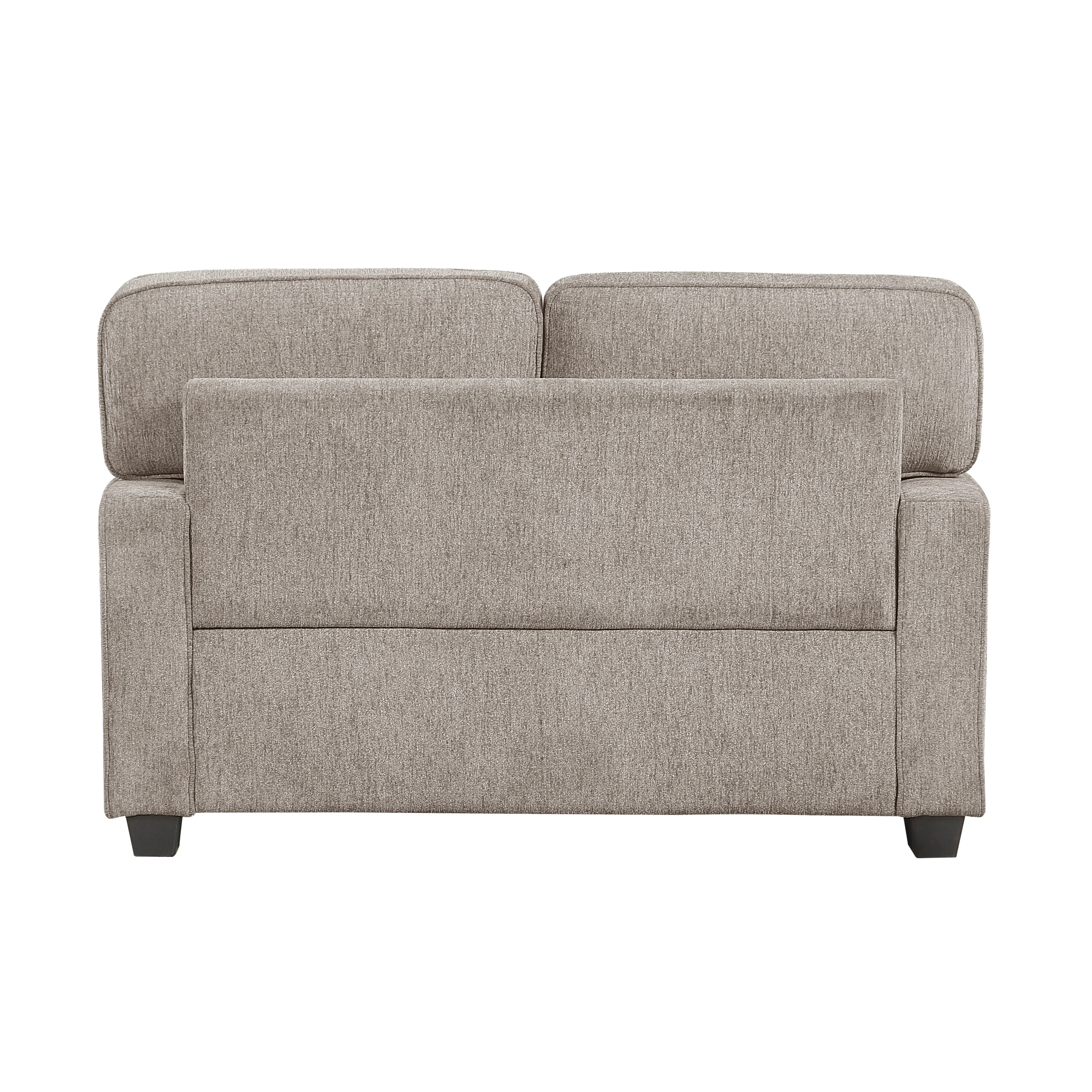 Frances Brown Sofa and Loveseat - Image 10