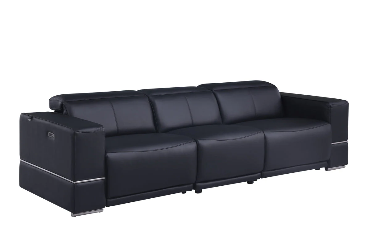 Franco Black Power Reclining Living Room Set - Image 2