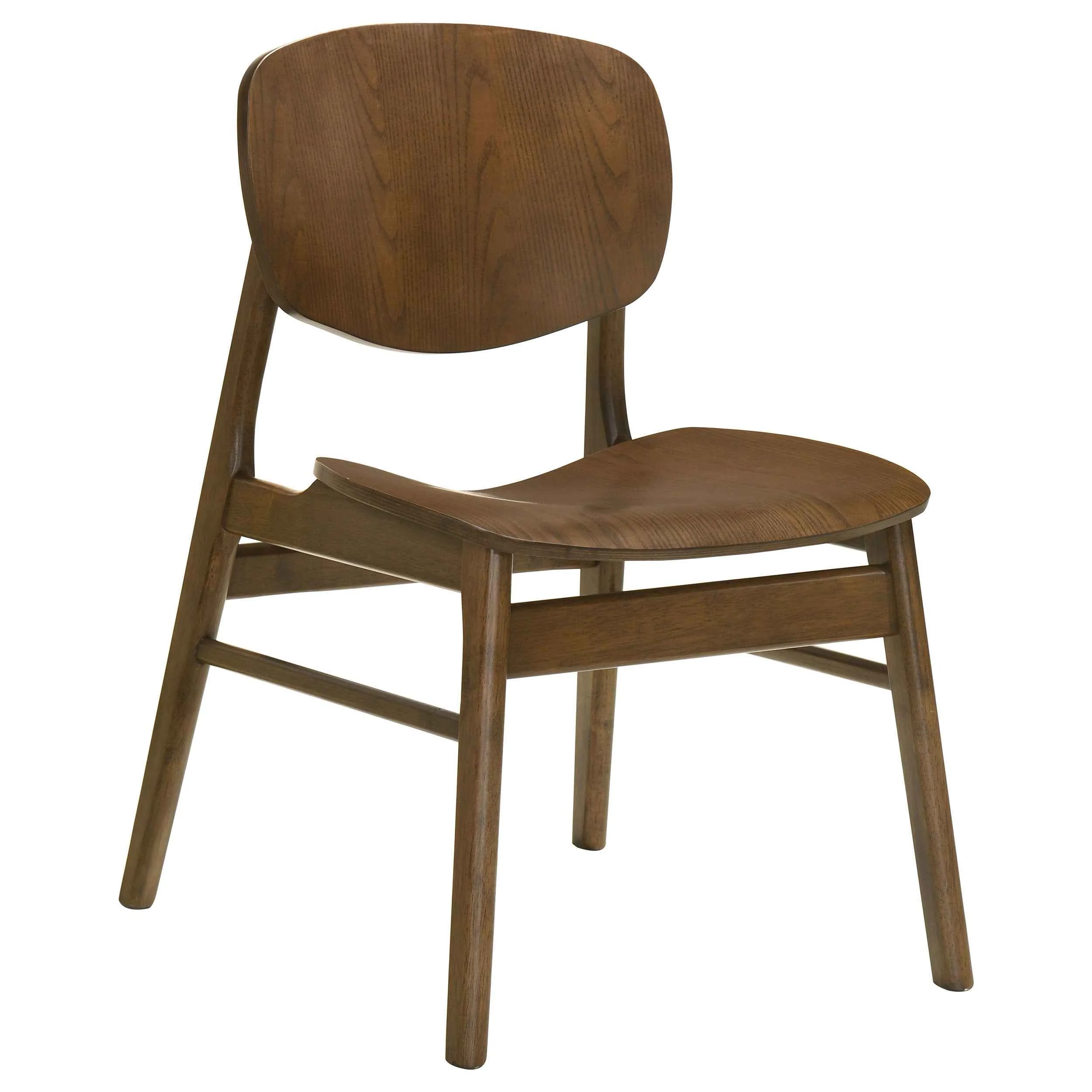Franklin Dark Brown 5-piece 54-inch Round Dining Table Set - Image 6