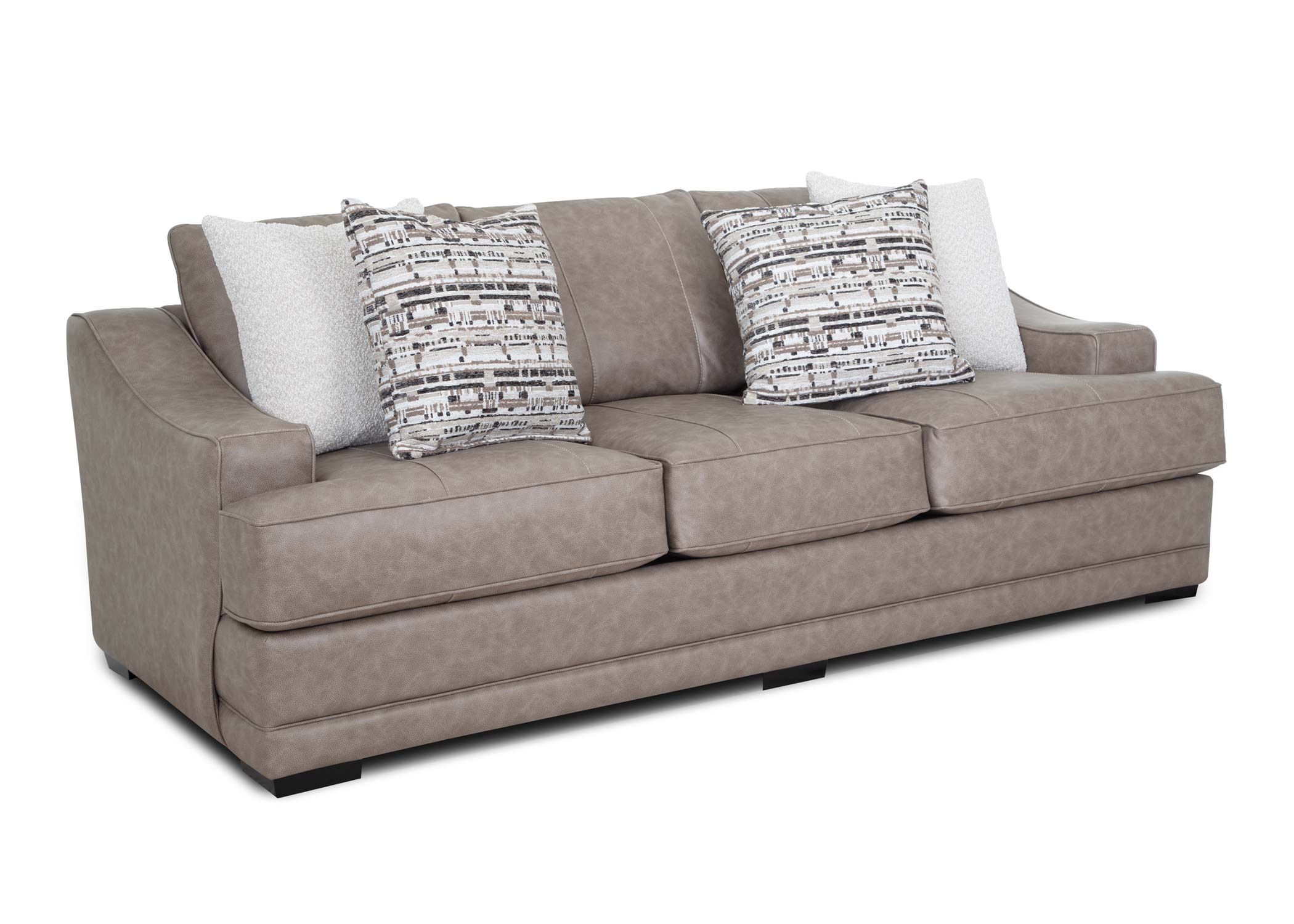 Franklin Duvall Greige Oversized Sofa & Loveseat - Image 3