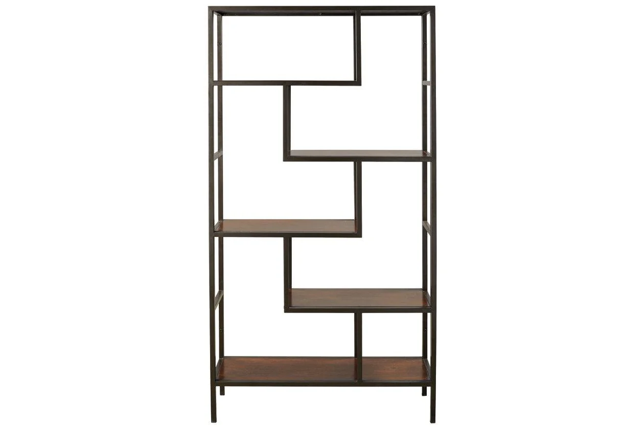 Frankwell Brown/Black Bookcase - Image 3