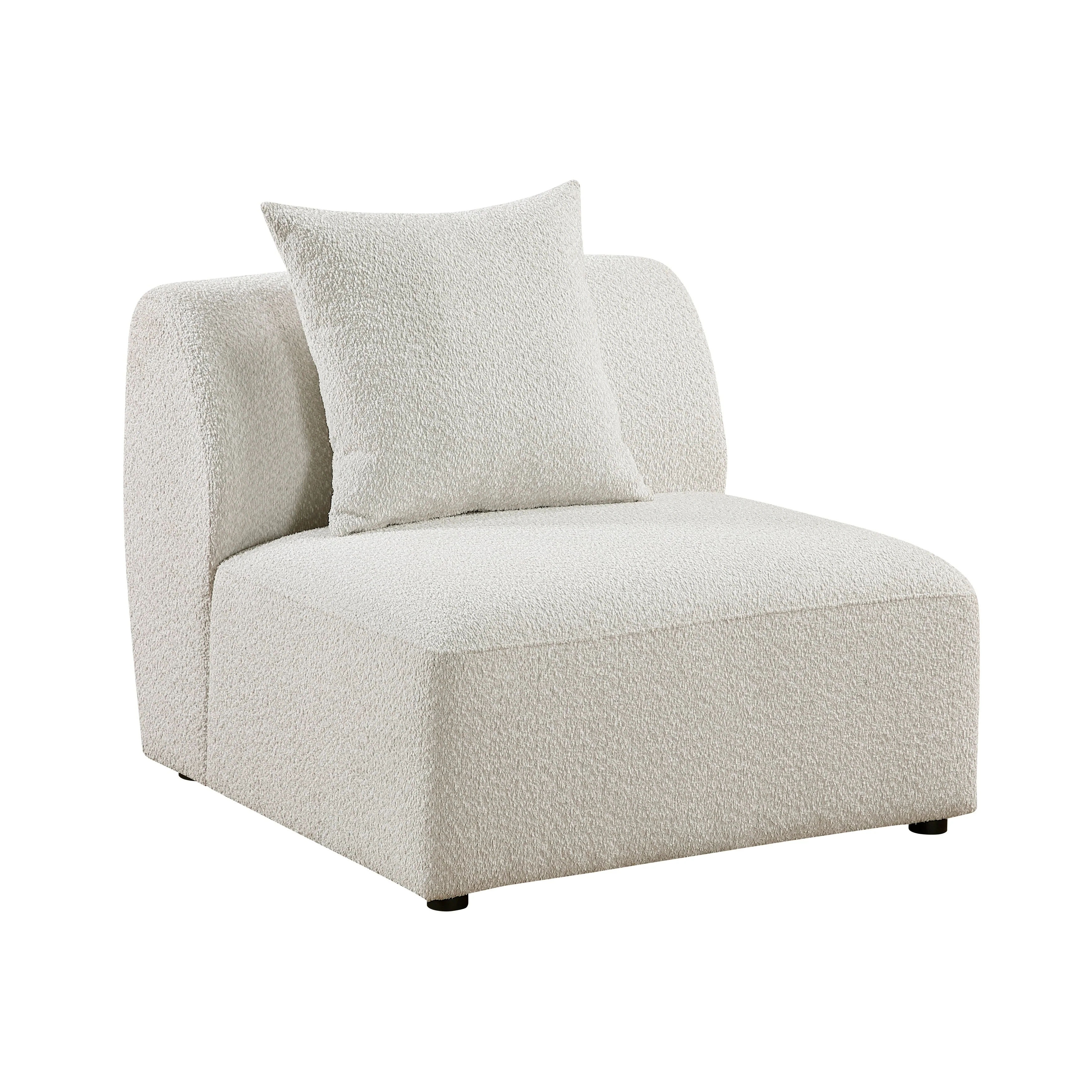 Franz Beige Chenille 3-Piece Modular Sofa - Image 10