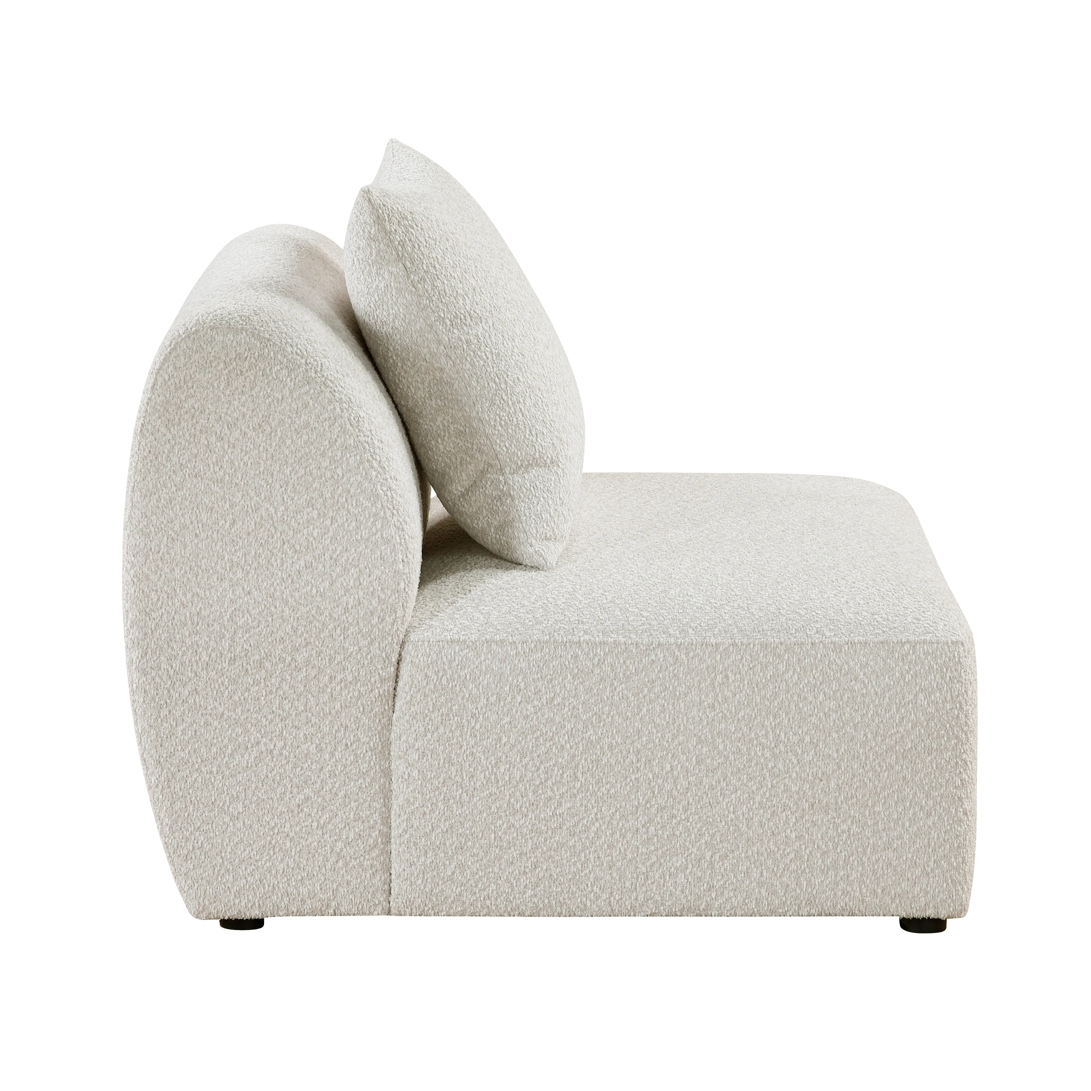 Franz Beige Chenille 6-Piece Modular Sectional - Image 13