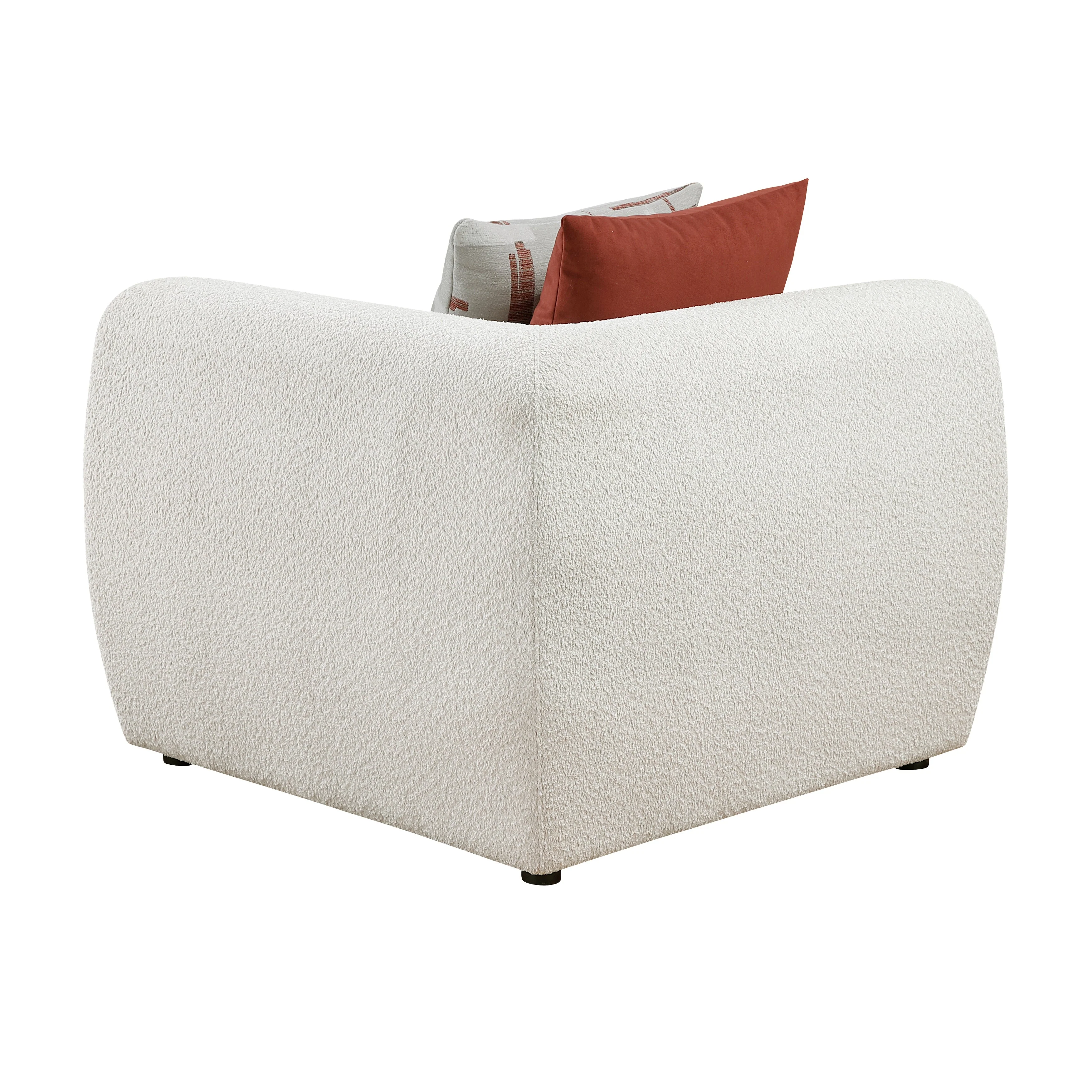 Franz Beige Chenille 6-Piece Modular Sectional - Image 8