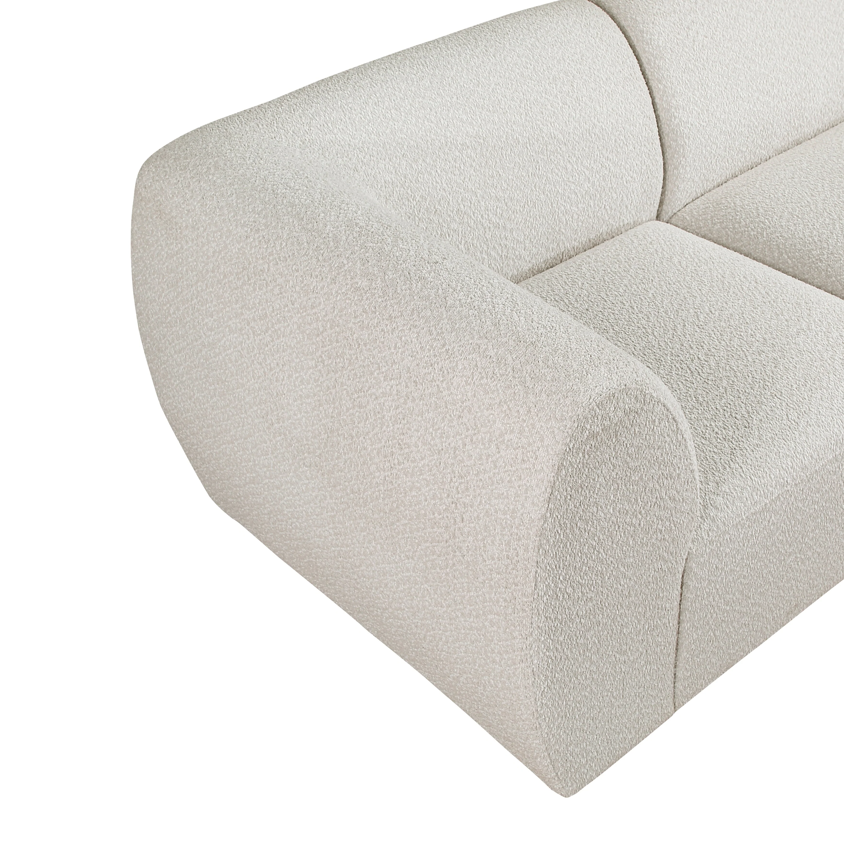 Franz Beige Chenille 7-Piece Modular Sectional - Image 16