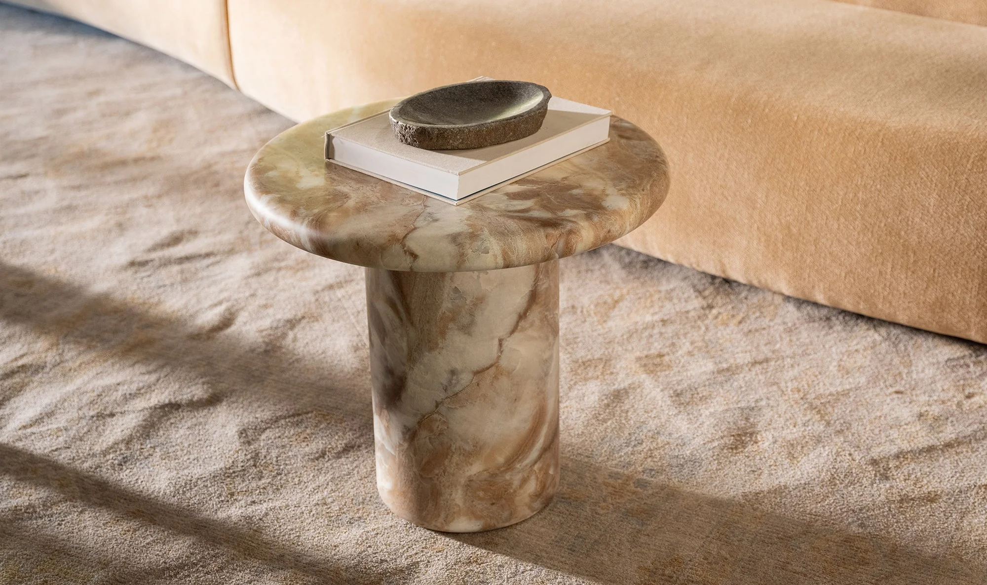 Frida Outdoor Side Table Brown - Image 3