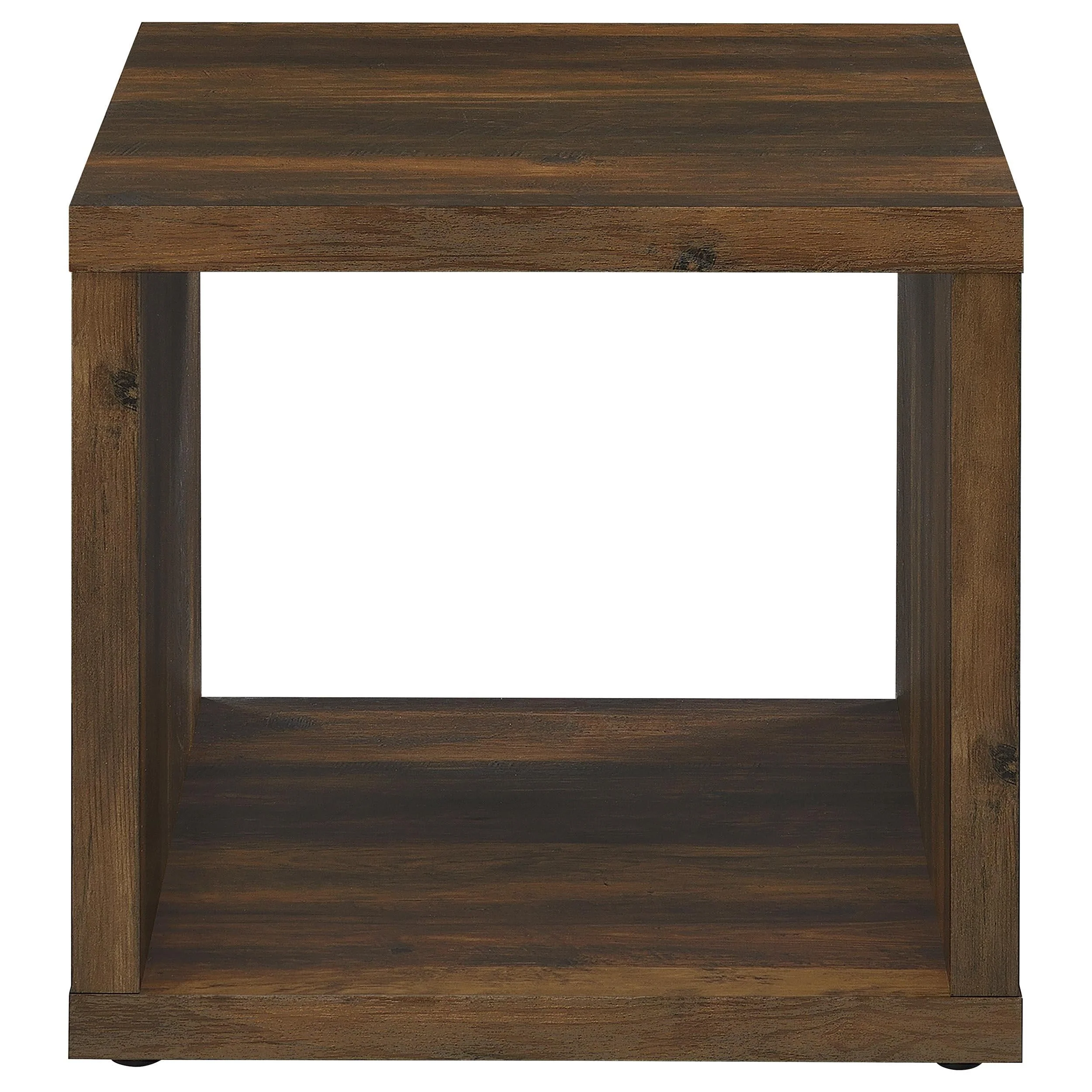 Frisco Dark Pine 3-Piece Coffee and End Table Set - Image 4