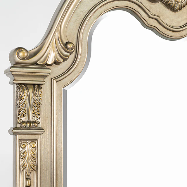 Fromberg Gold Champagne Dresser w/ Marble Top - Image 6