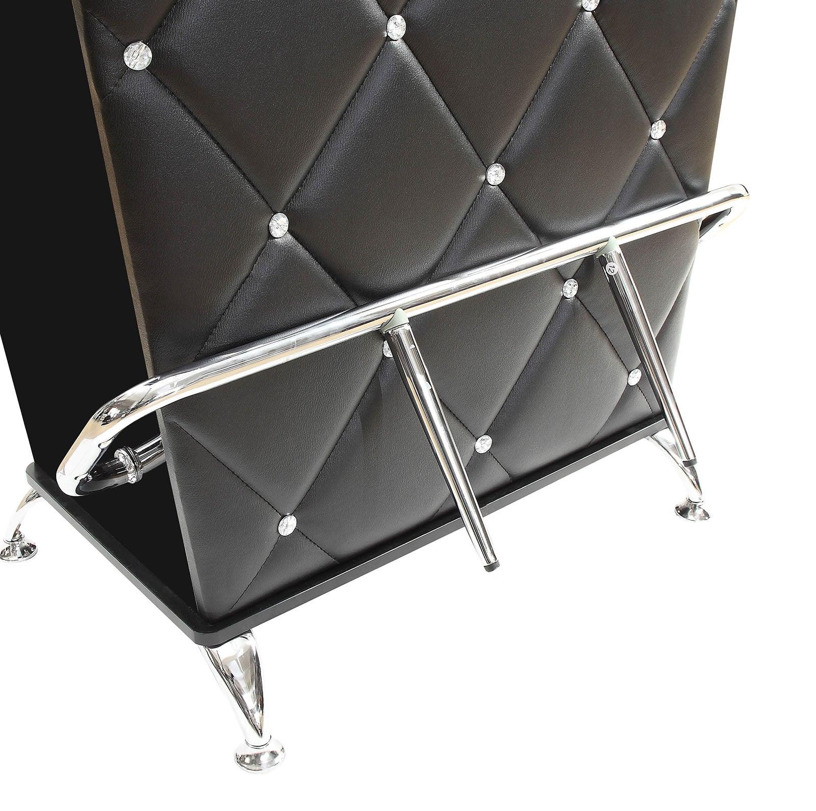 Fuero Black/Chrome Bar Table - Image 4
