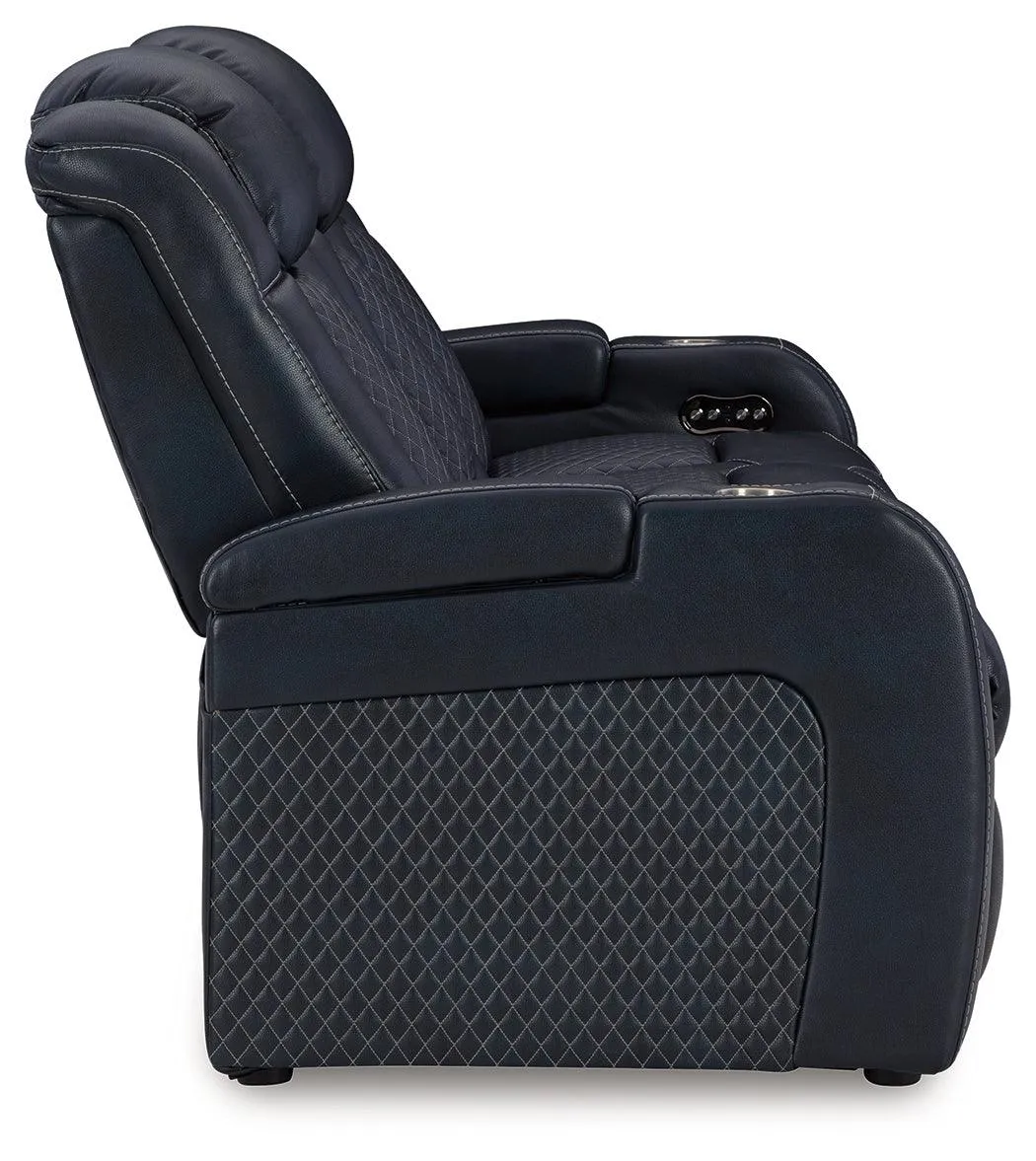 Fyne-Dyme Sapphire Dual Power Reclining Sofa - Image 5